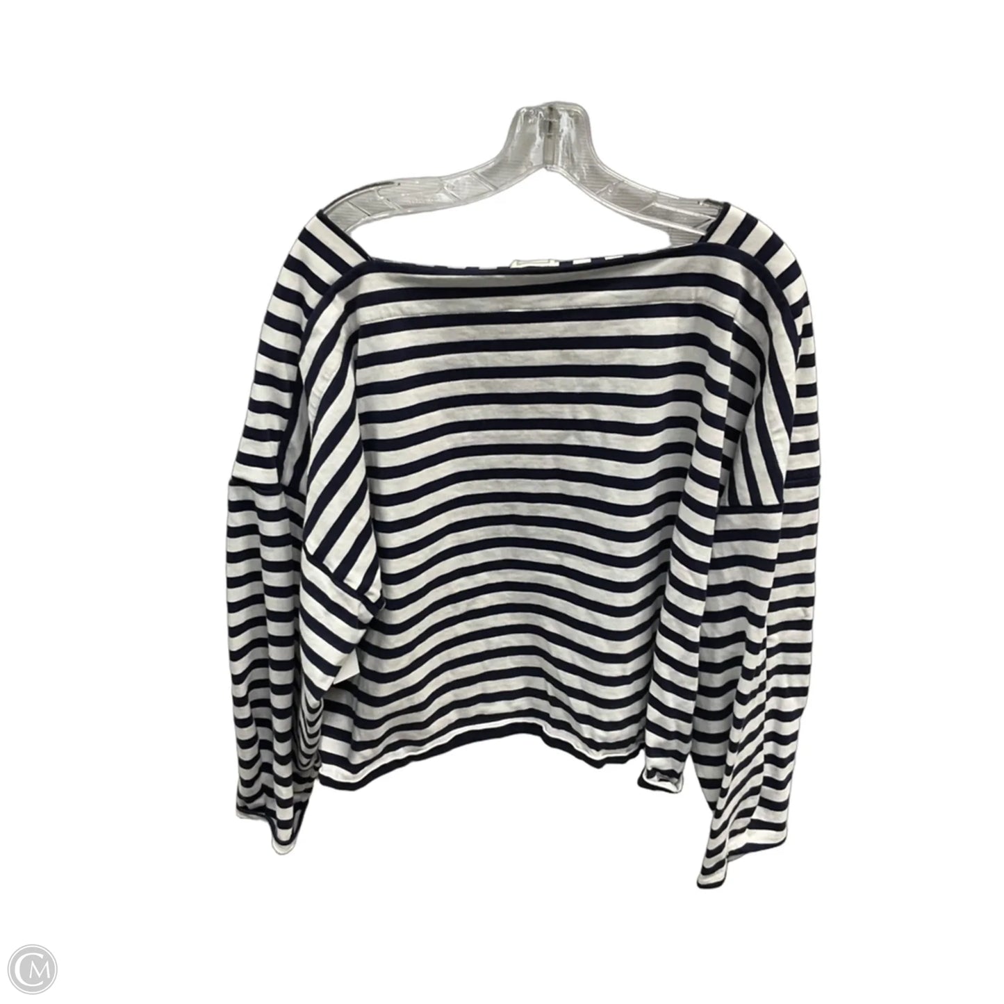 Top Long Sleeve By Maeve In Striped Pattern, Size: Xl