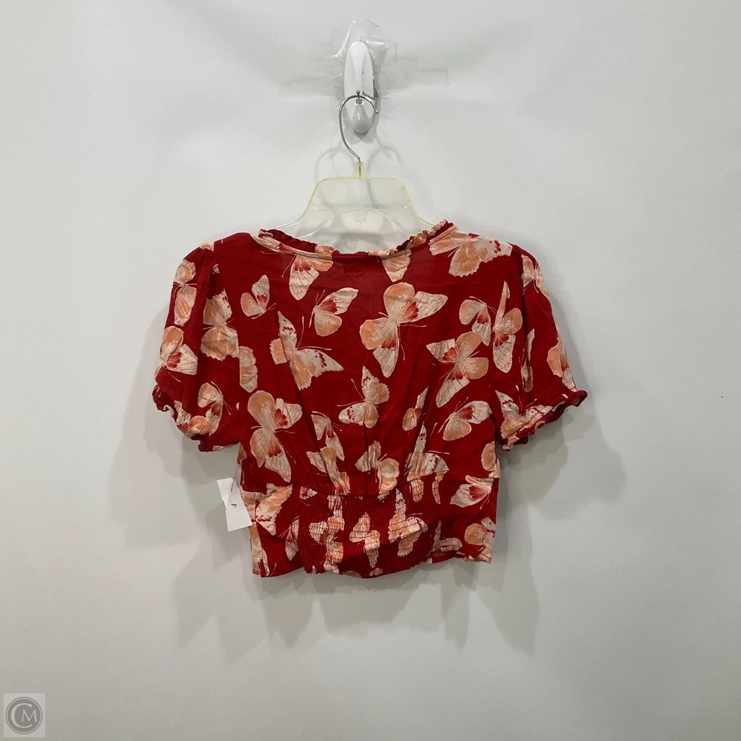Top Short Sleeve By Paper Crane In Red, Size: M