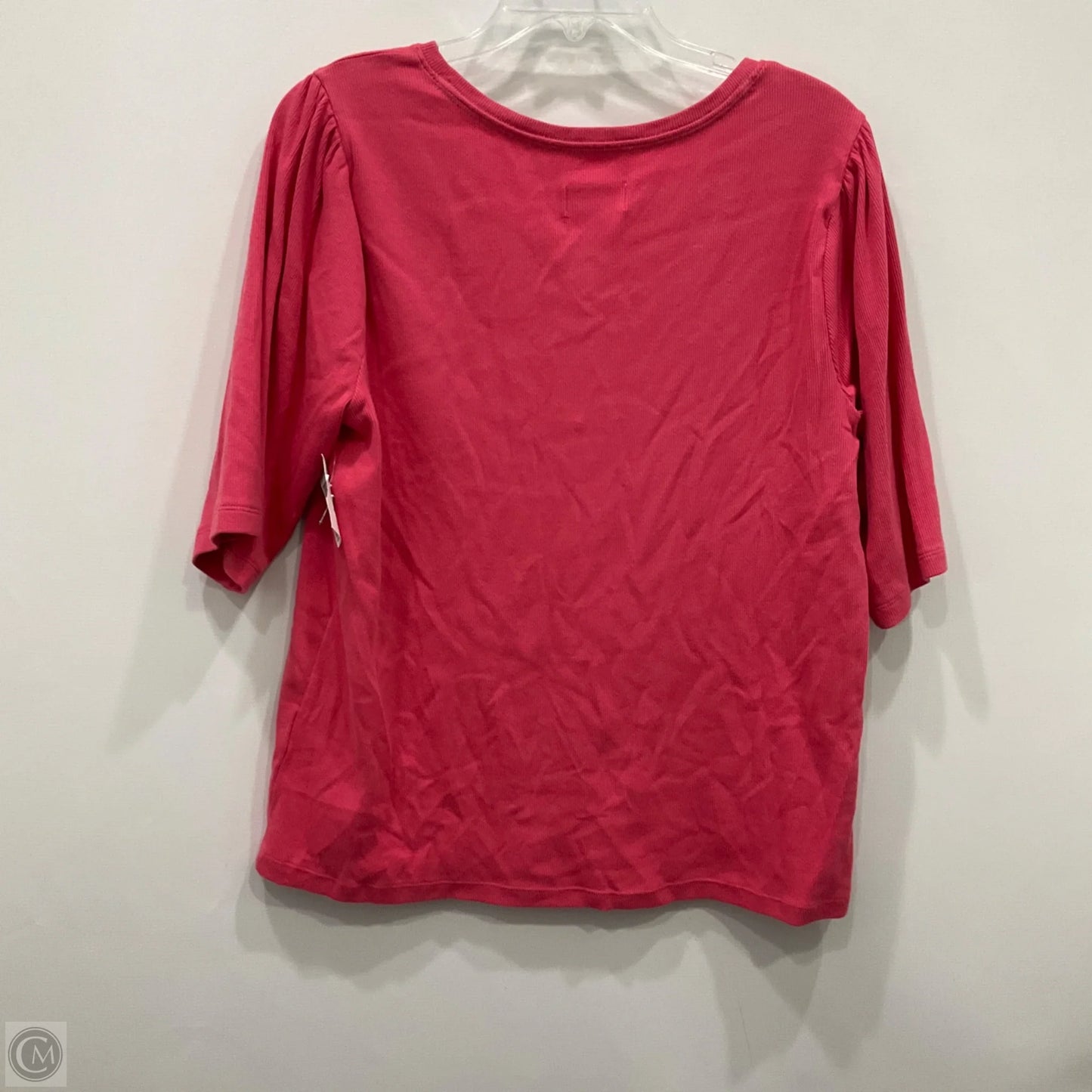 Top Short Sleeve By Maeve In Pink, Size: Xl
