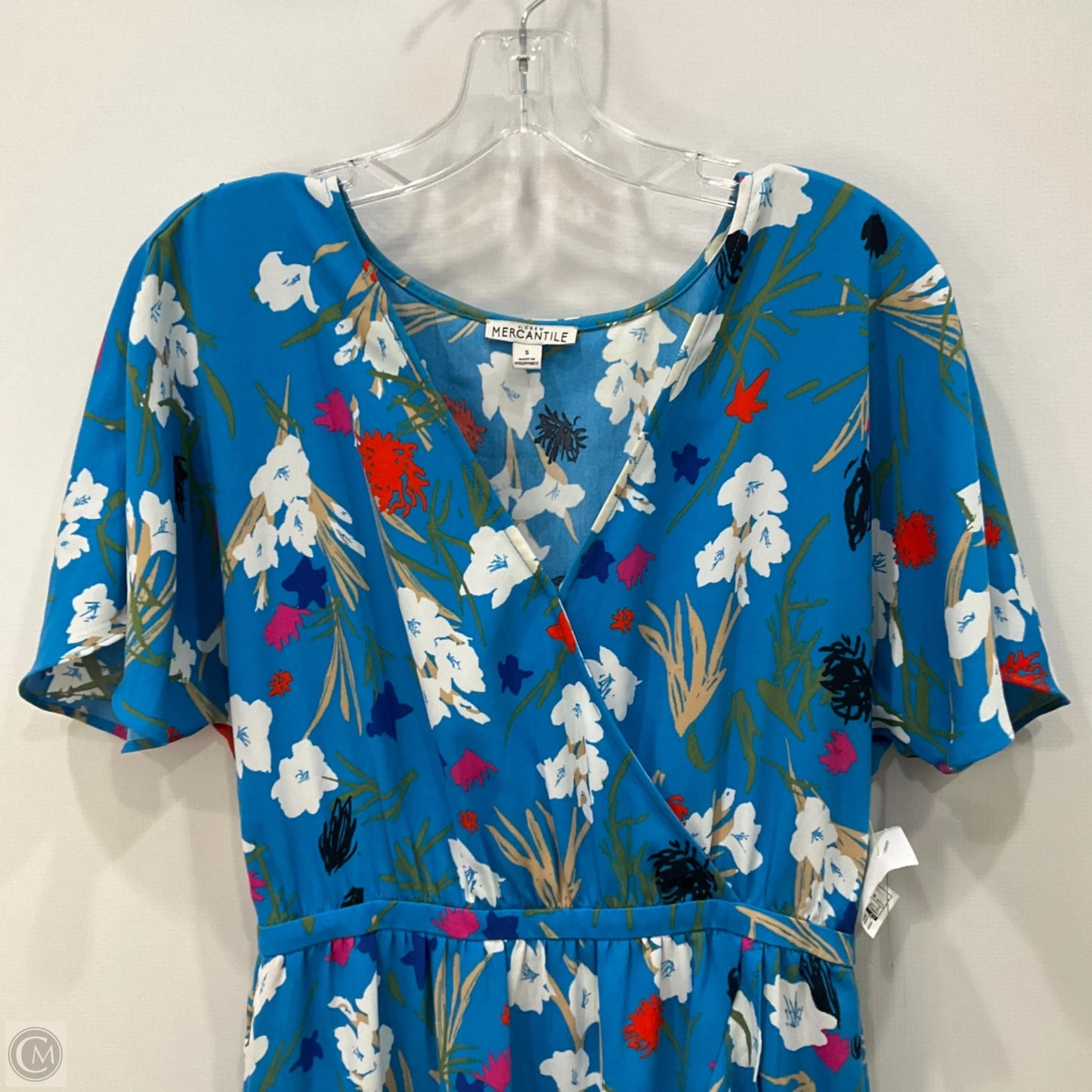 Dress Casual Maxi By J. Crew In Blue, Size: S
