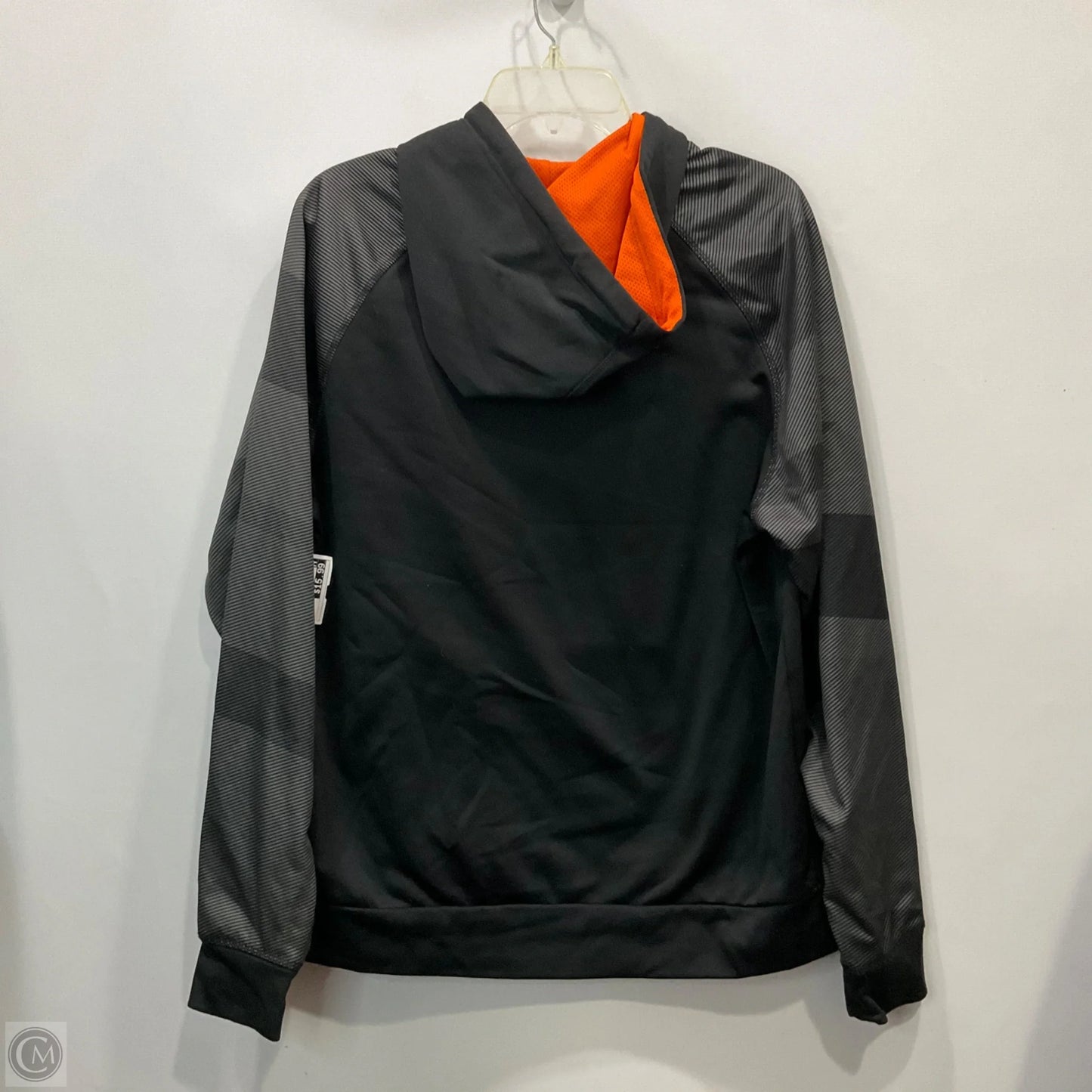 Sweatshirt Hoodie By Majestic In Black, Size: L