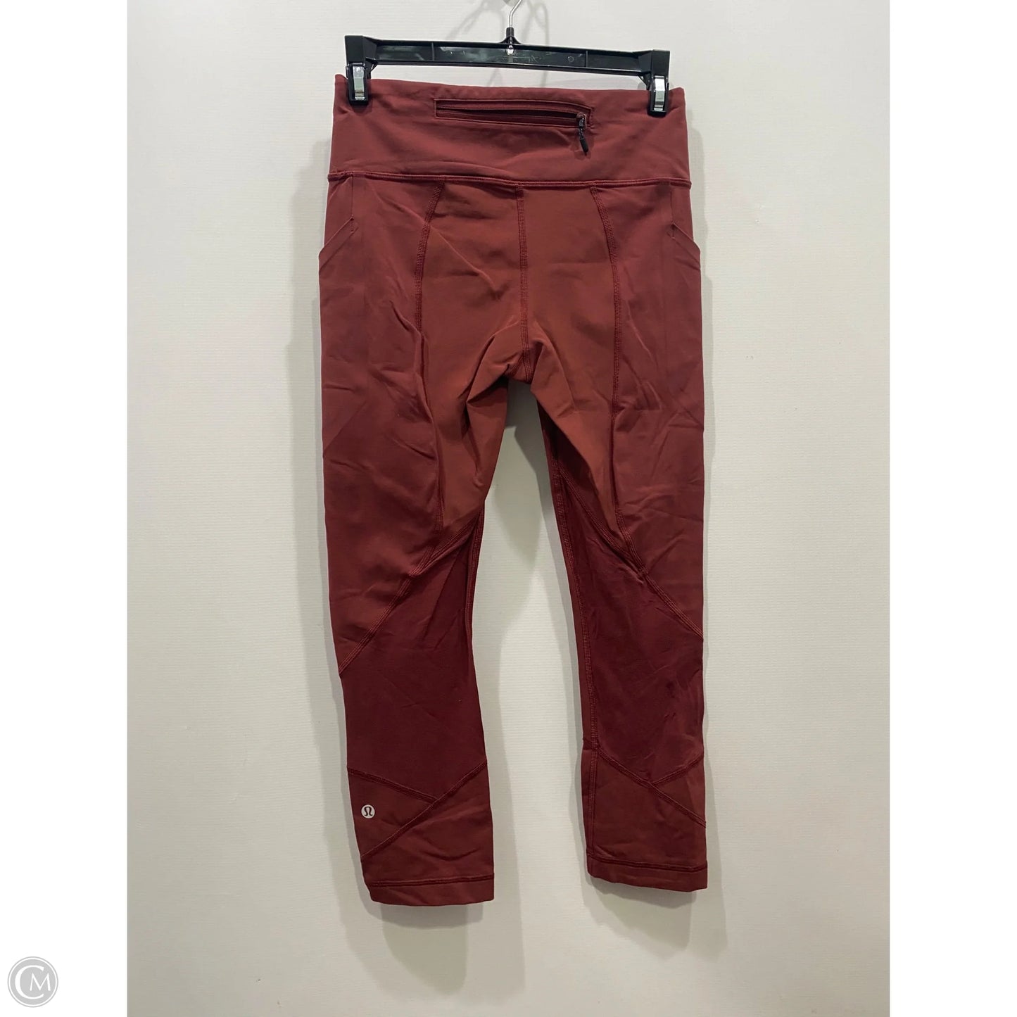 Athletic Leggings By Lululemon In Red, Size: 4