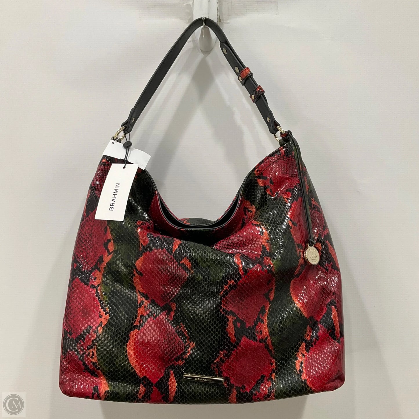 Handbag Designer By Brahmin, Size: Medium