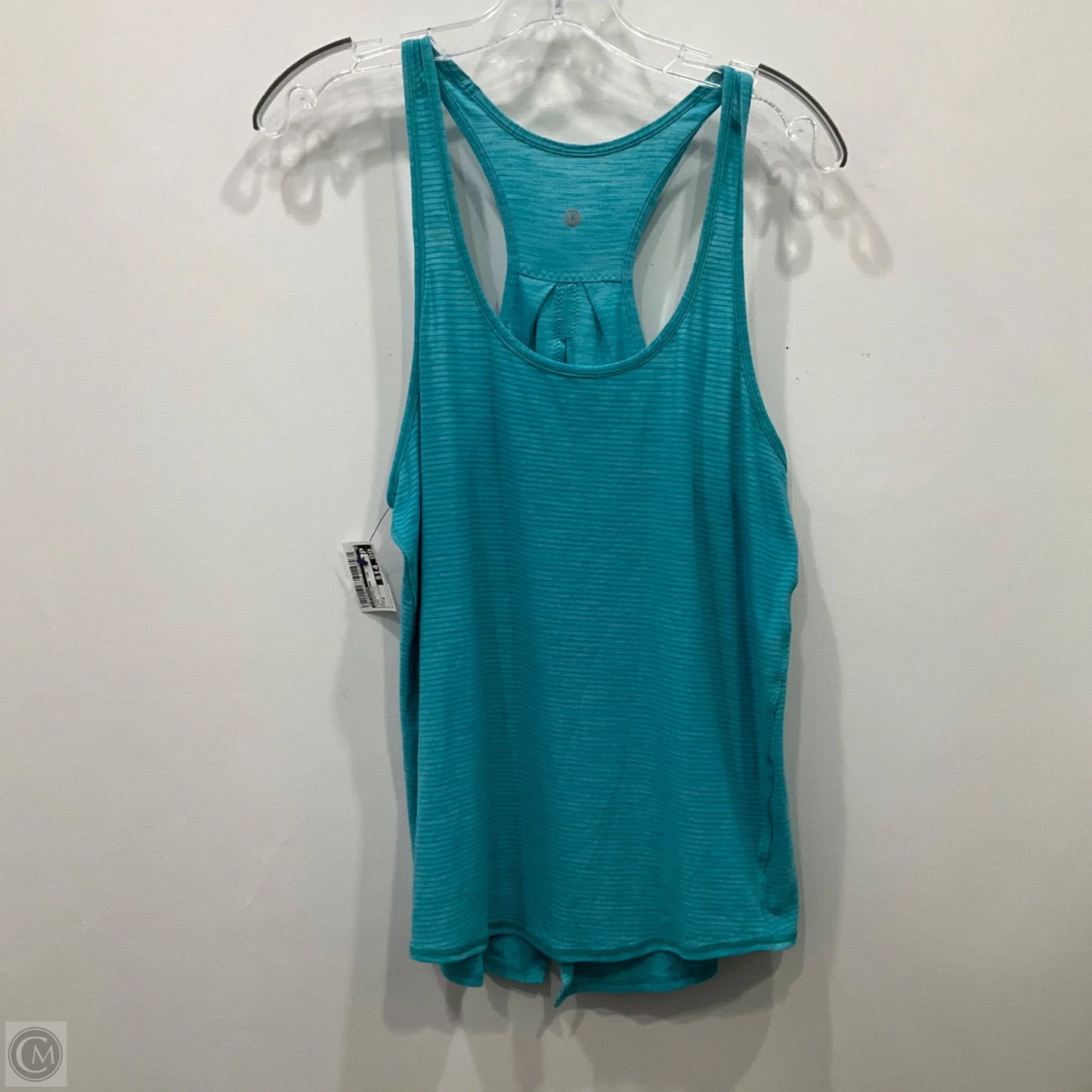 Athletic Tank Top By Lululemon In Teal, Size: 8