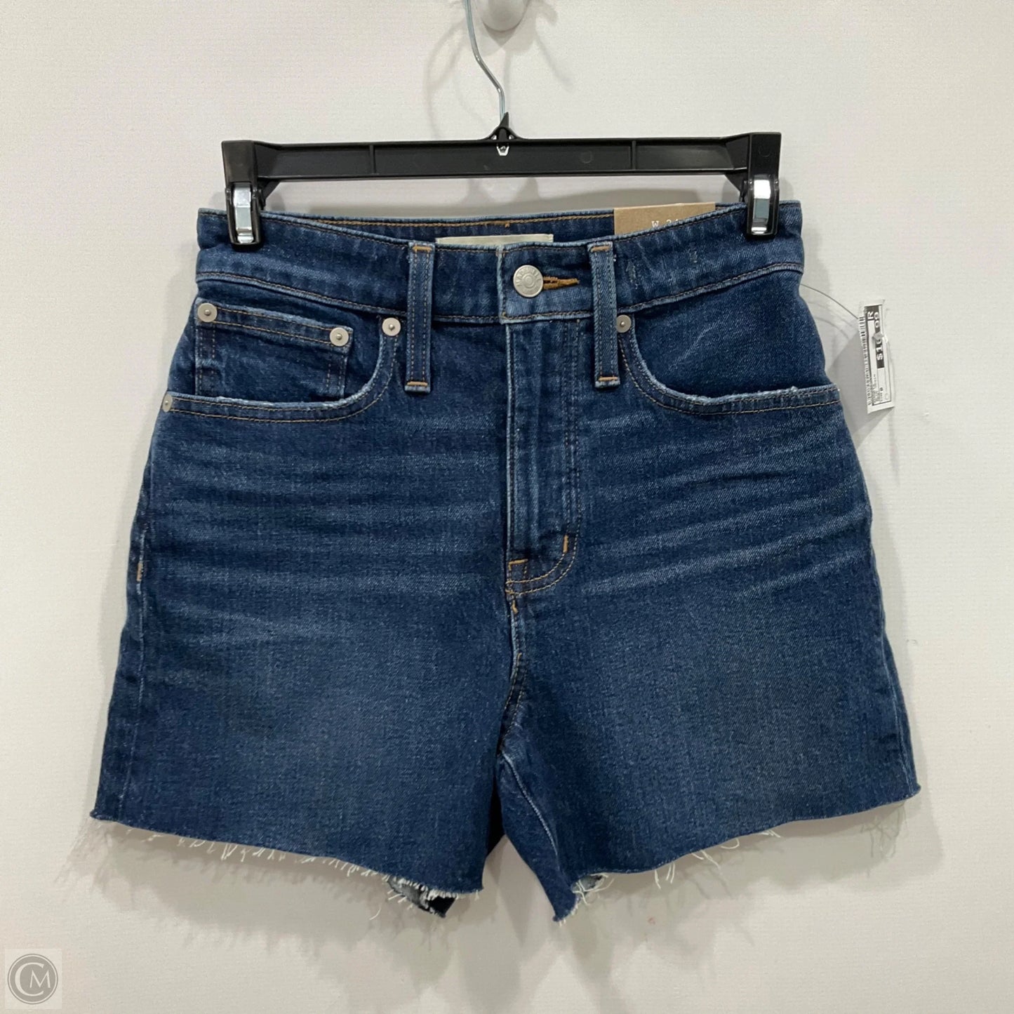 Shorts By Madewell In Blue Denim, Size: 0