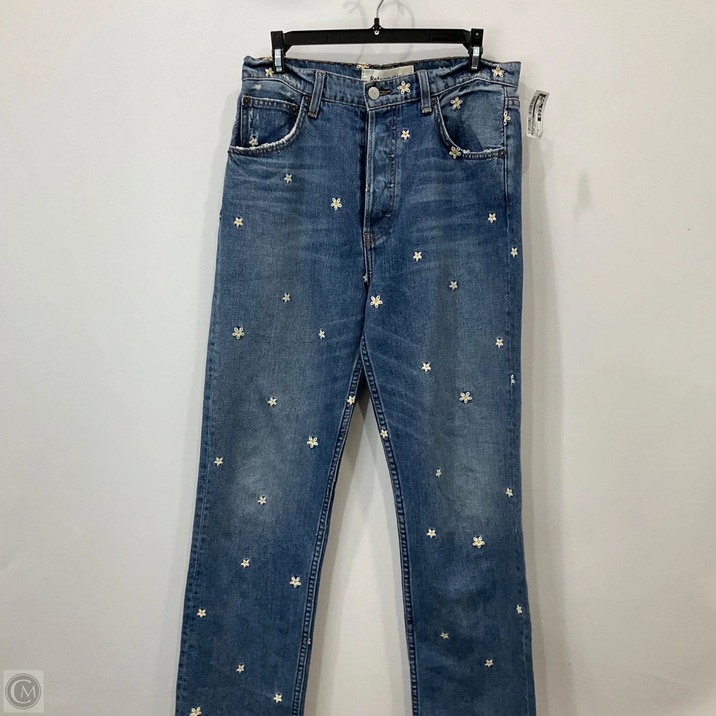 Jeans Boyfriend By Reformation In Blue Denim, Size: 6
