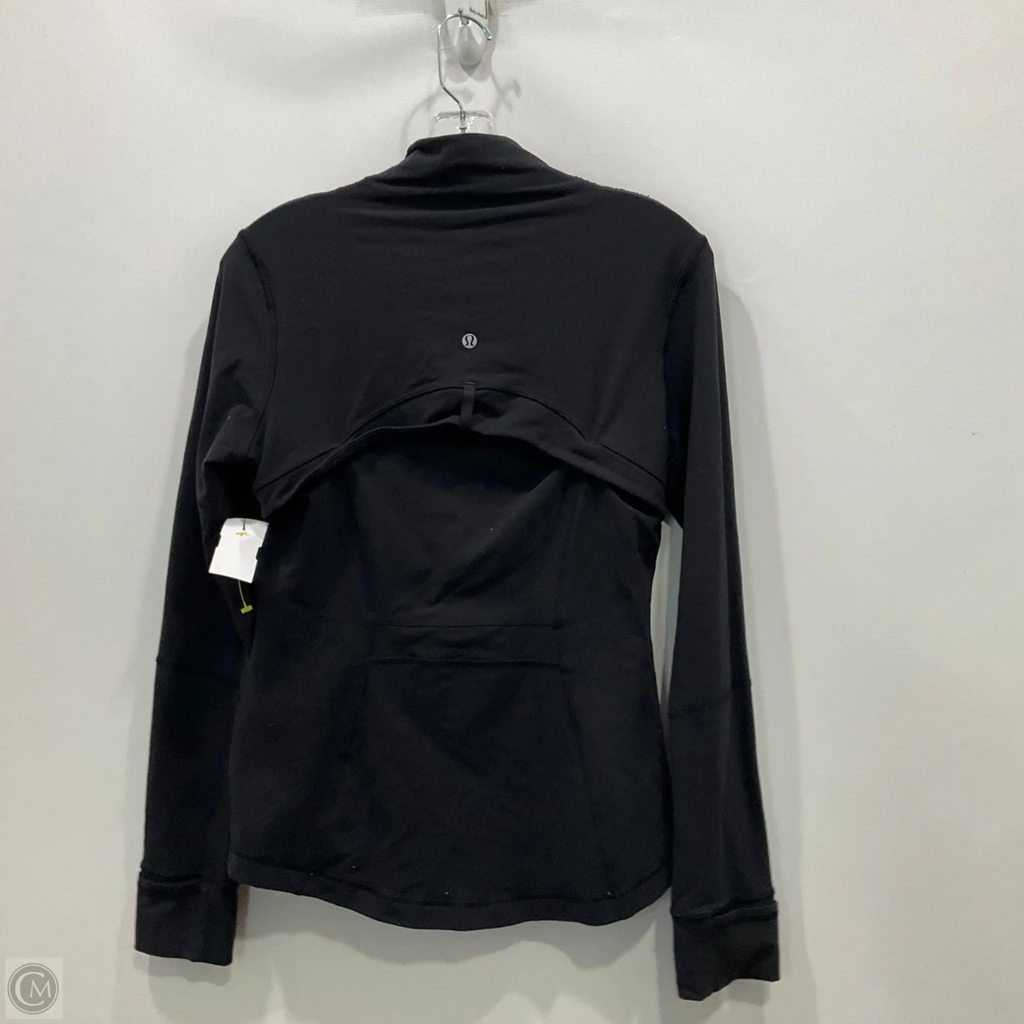 Athletic Jacket By Lululemon In Black, Size: 4
