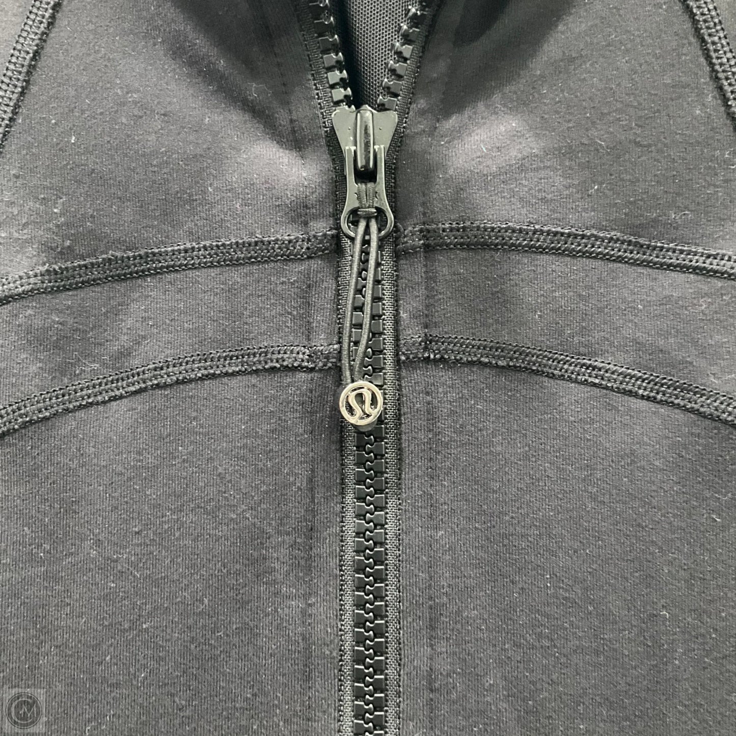 Athletic Jacket By Lululemon In Black, Size: 4