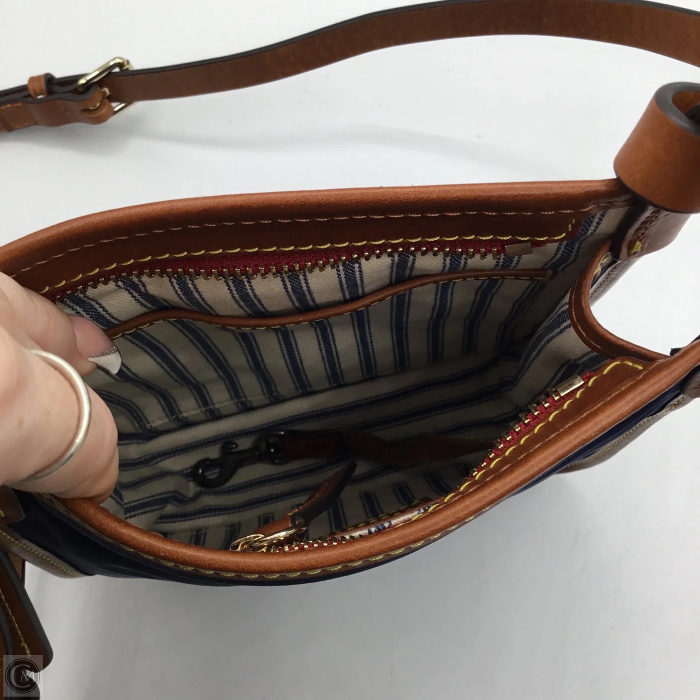 Crossbody Designer By Dooney And Bourke, Size: Small