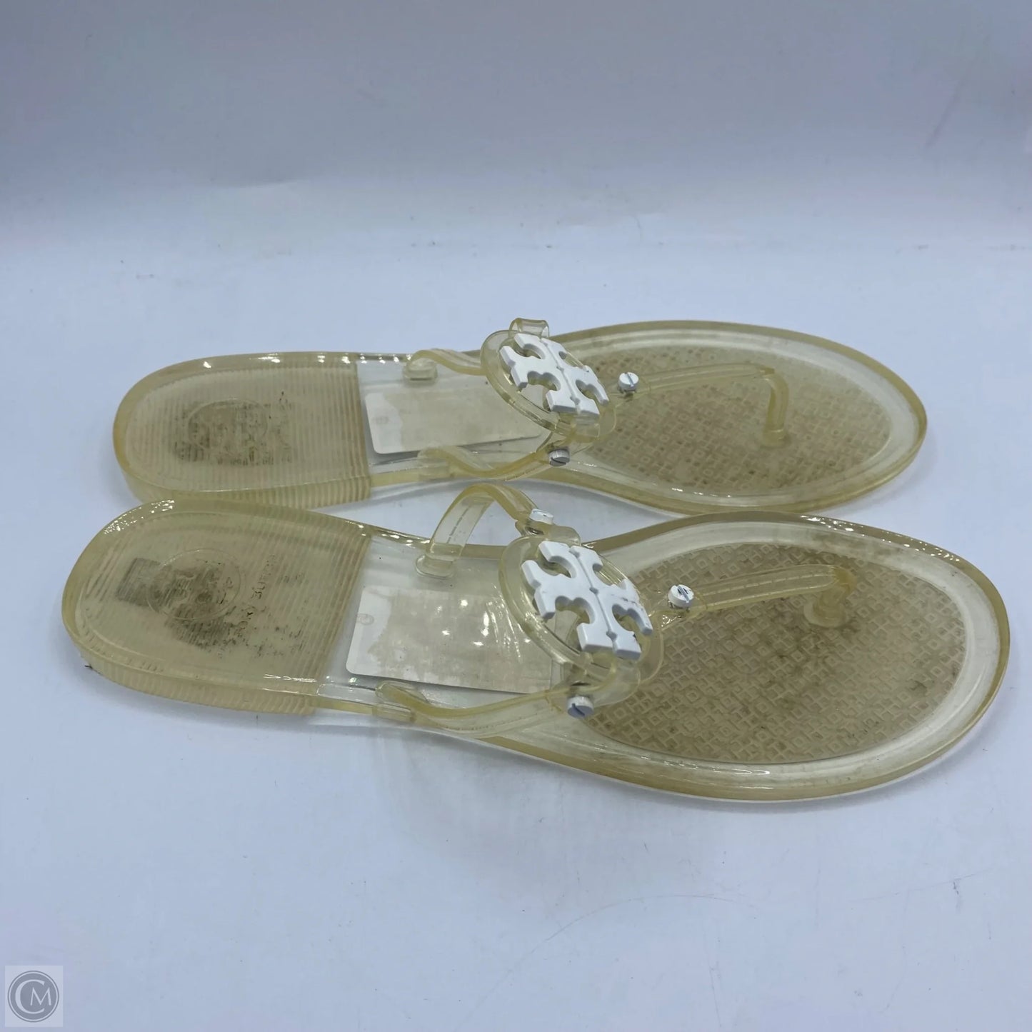 Sandals Designer By Tory Burch In Clear, Size: 9