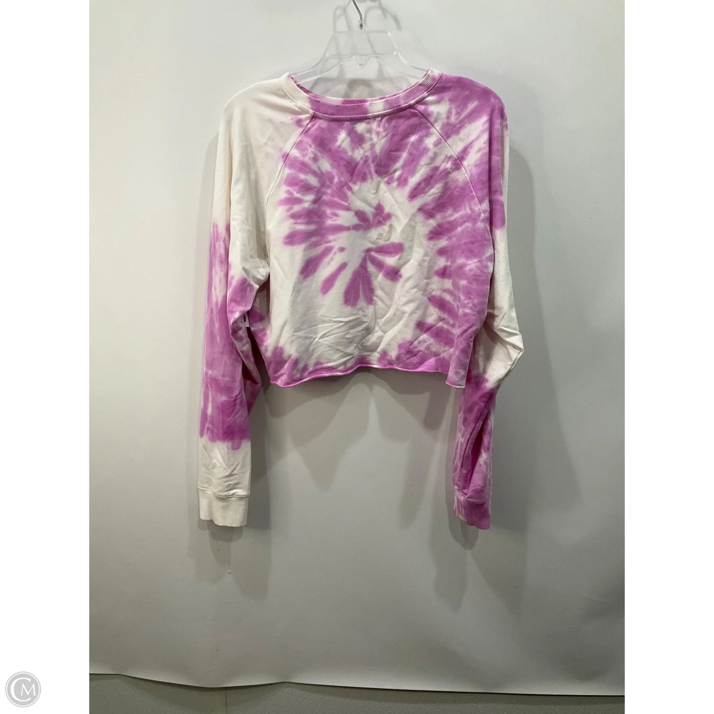 Sweatshirt Crewneck By Spiritual Gangster In Tie Dye Print, Size: L