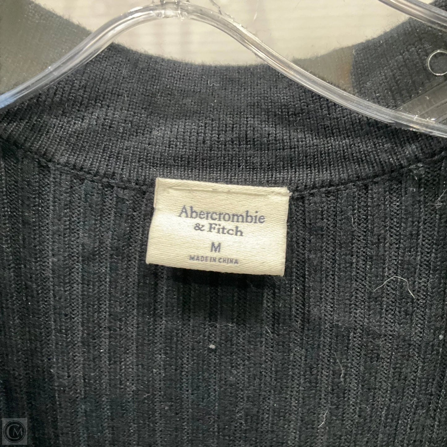 Dress Casual Midi By Abercrombie And Fitch In Black, Size: M