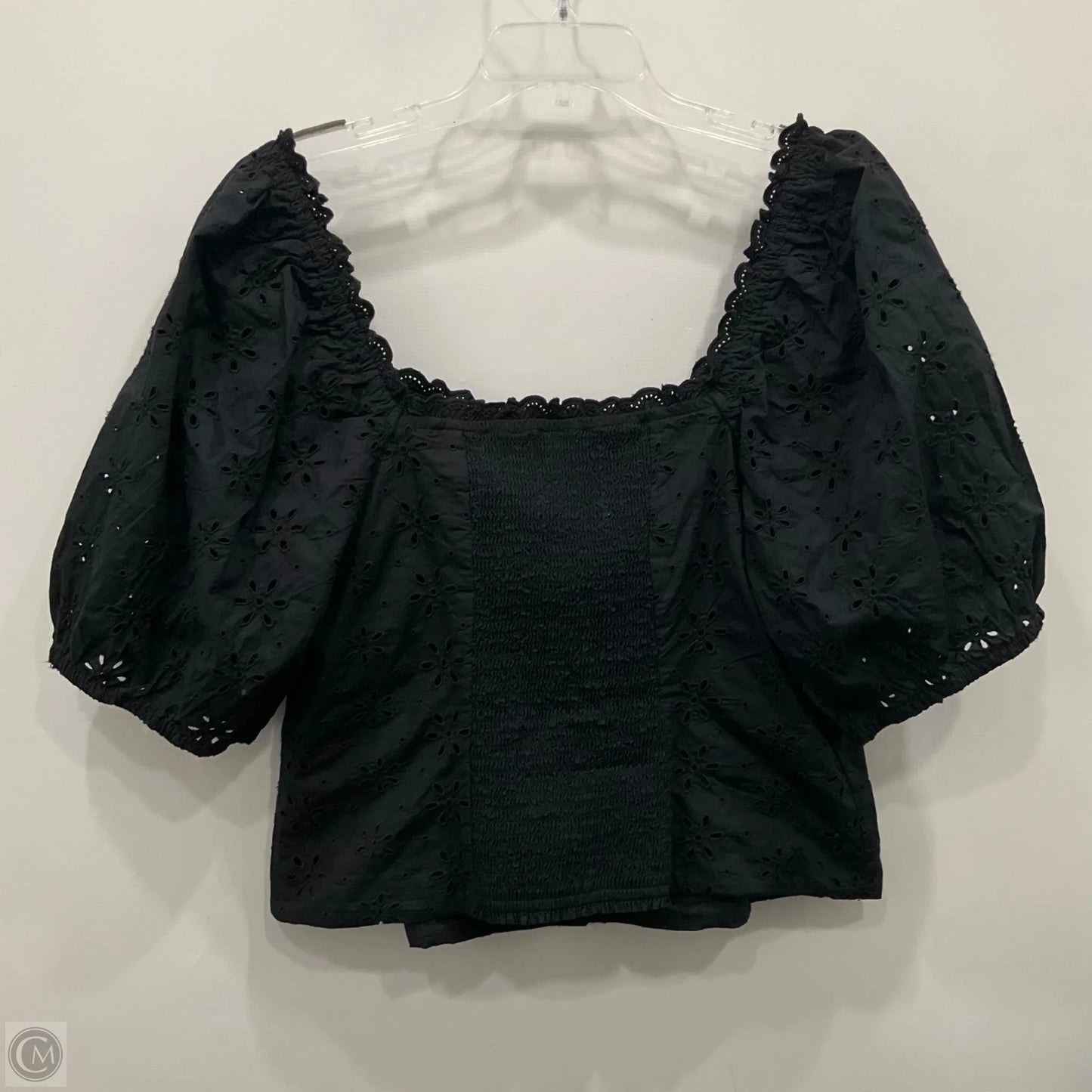 Top Short Sleeve By Gap In Black, Size: Xxl