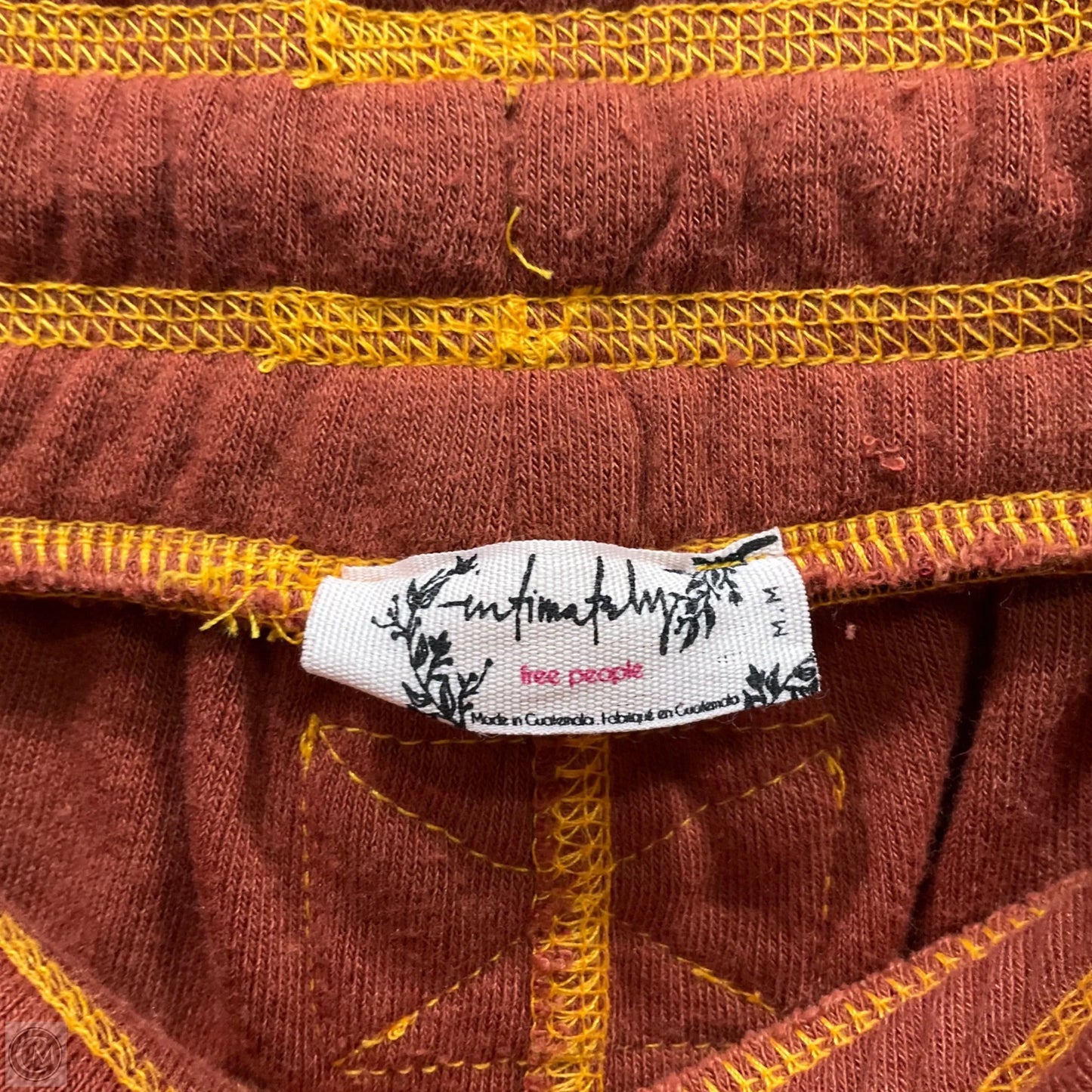 Pants Lounge By Free People In Orange, Size: M