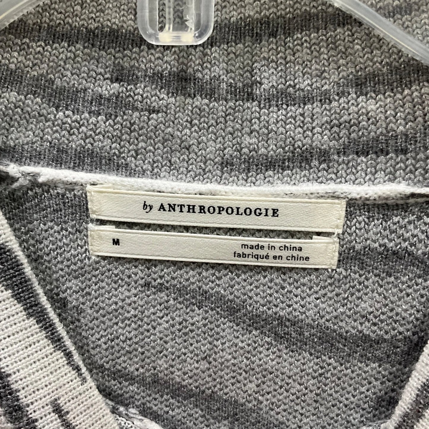 Top Long Sleeve By Anthropologie In Animal Print, Size: M