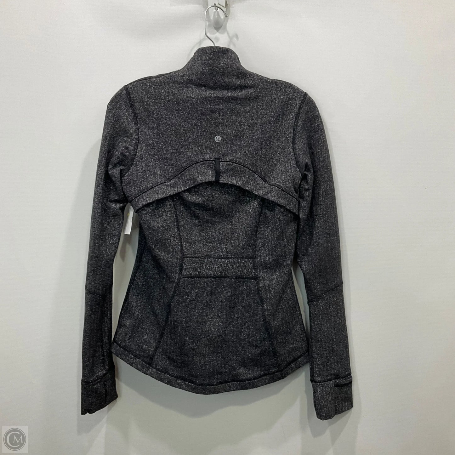Athletic Jacket By Lululemon In Grey, Size: 8