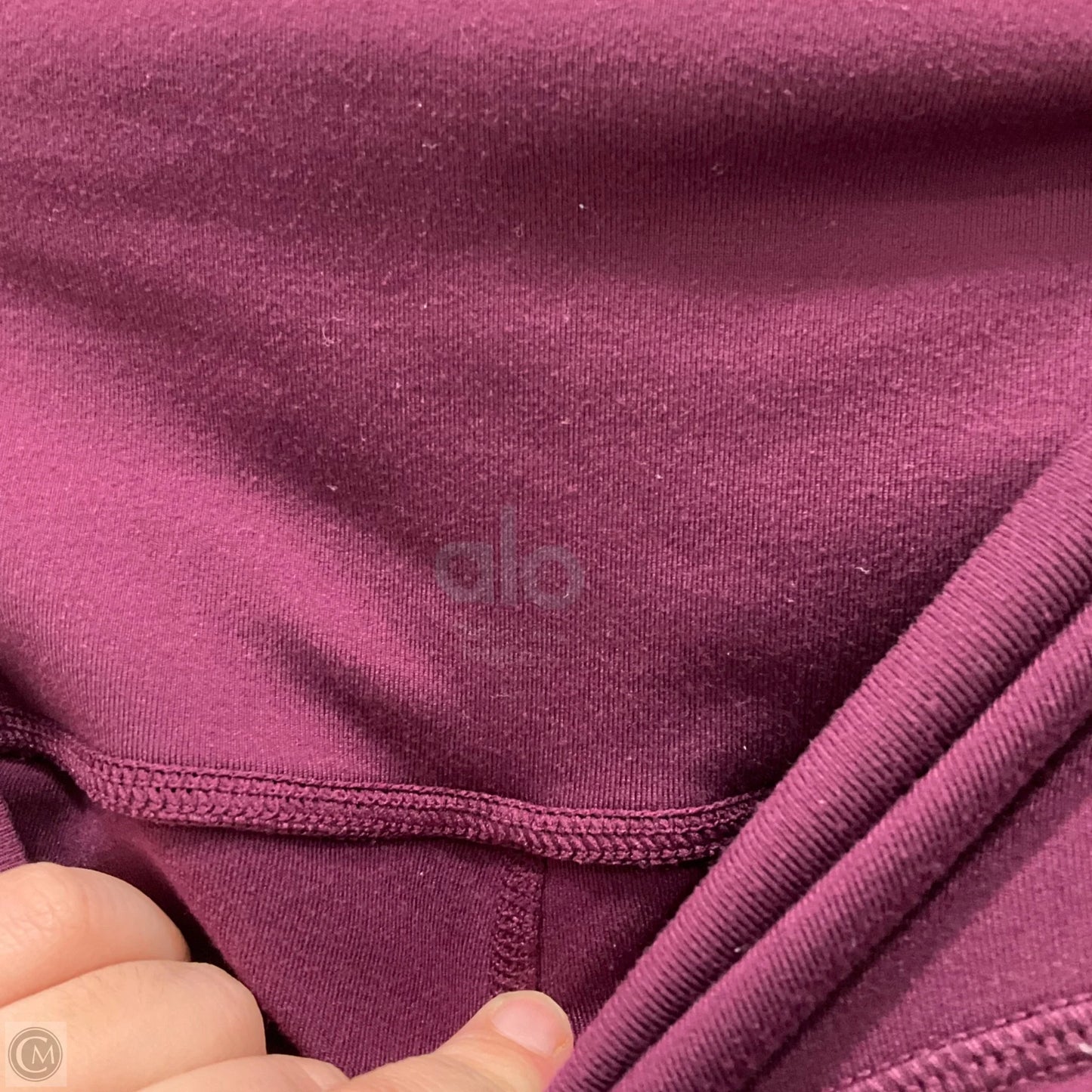 Athletic Leggings By Alo In Purple, Size: S