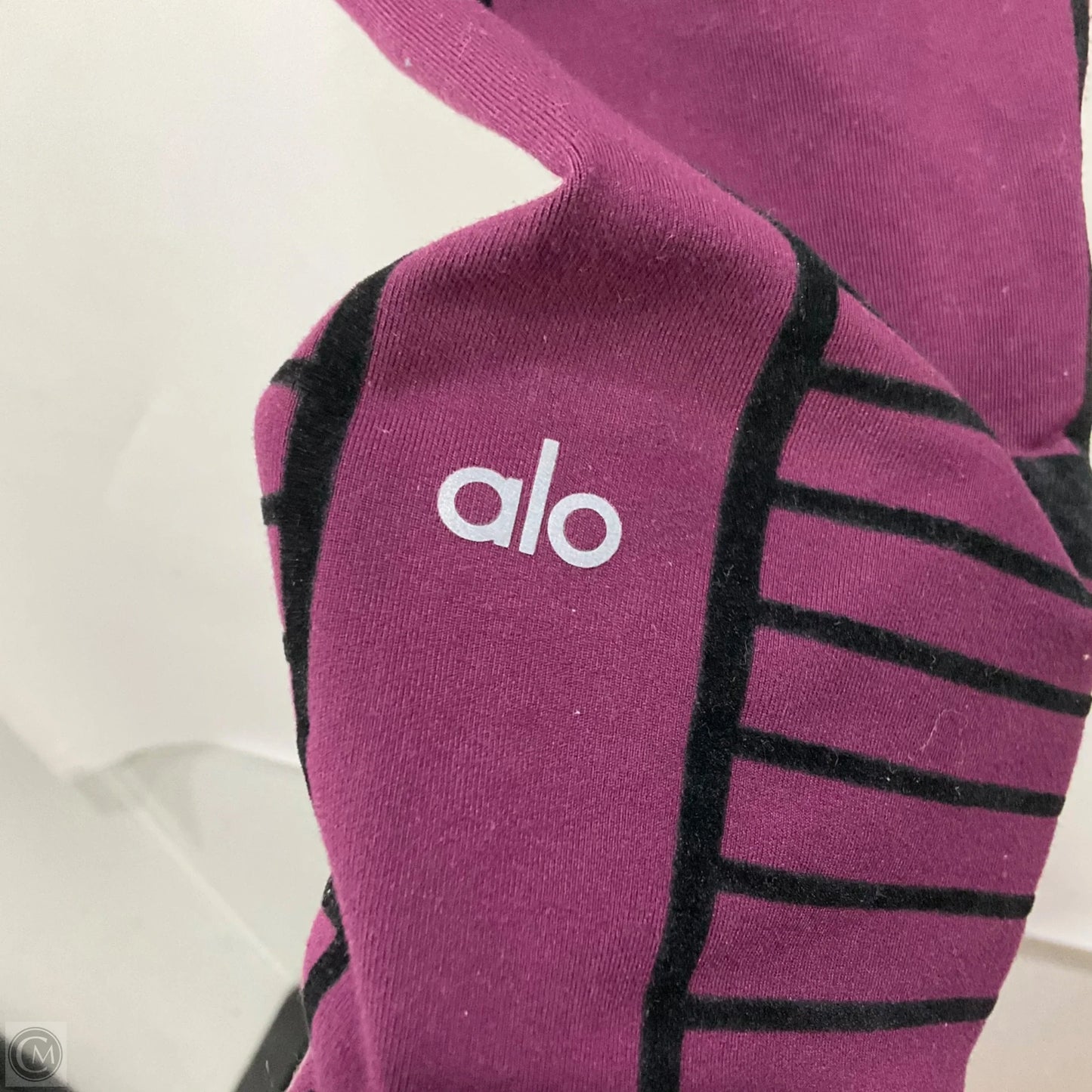 Athletic Leggings By Alo In Purple, Size: S