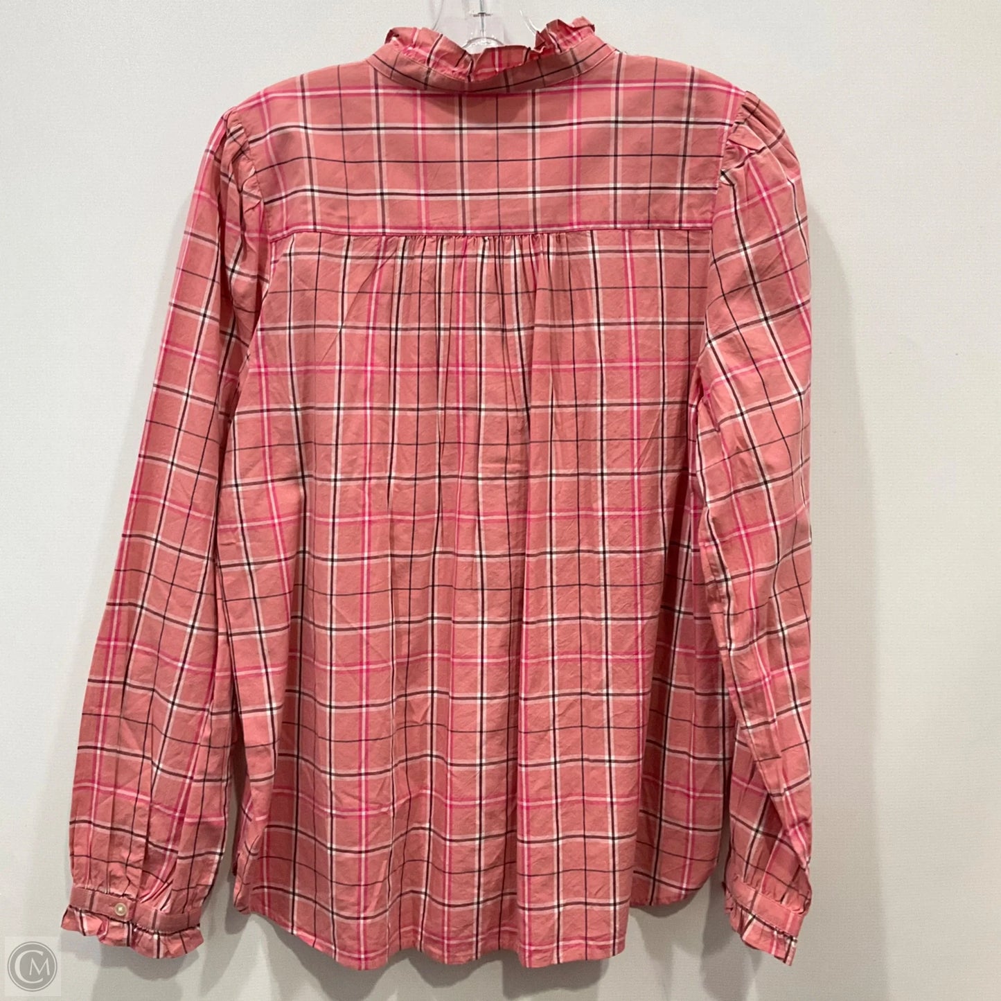 Top Long Sleeve By Loft In Pink, Size: M