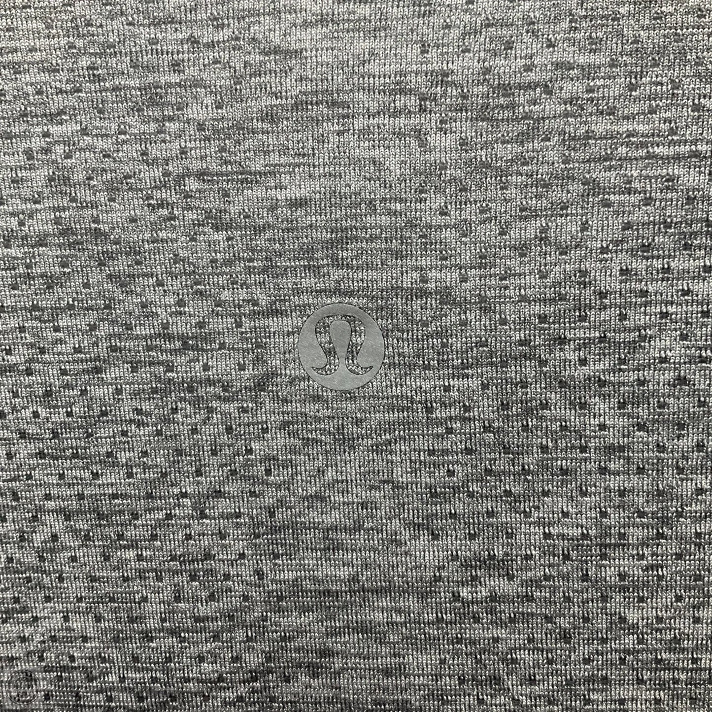 Athletic Top Long Sleeve Crewneck By Lululemon In Grey, Size: 6