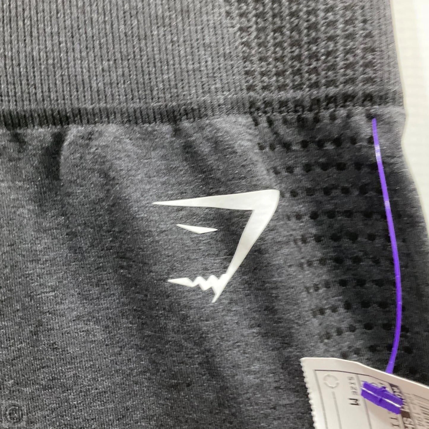 Athletic Leggings By Gym Shark In Grey, Size: M