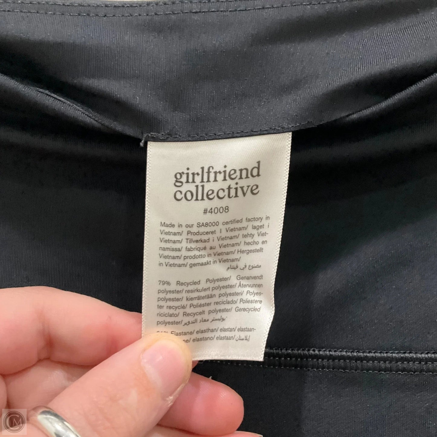 Athletic Leggings By Girlfriend Collective In Black, Size: M