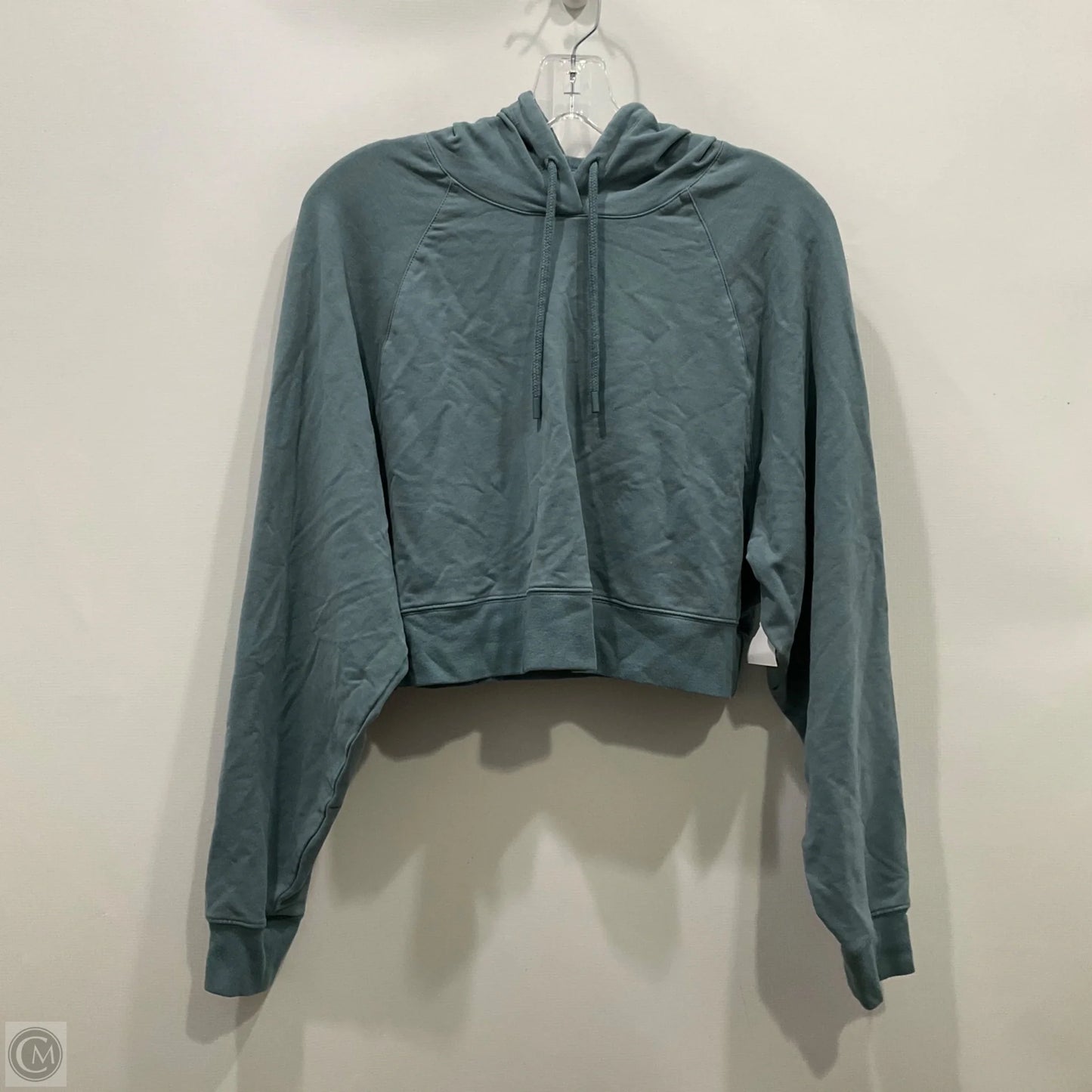 Athletic Sweatshirt Hoodie By Alo In Blue, Size: M