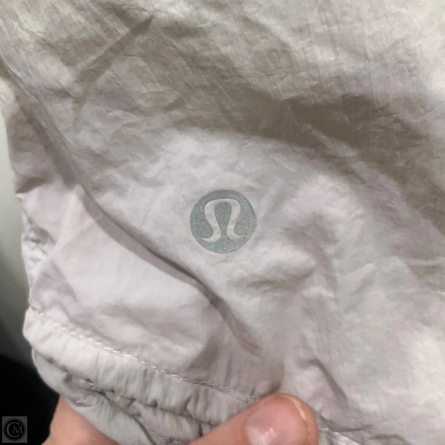 Jacket Windbreaker By Lululemon In Grey, Size: 2