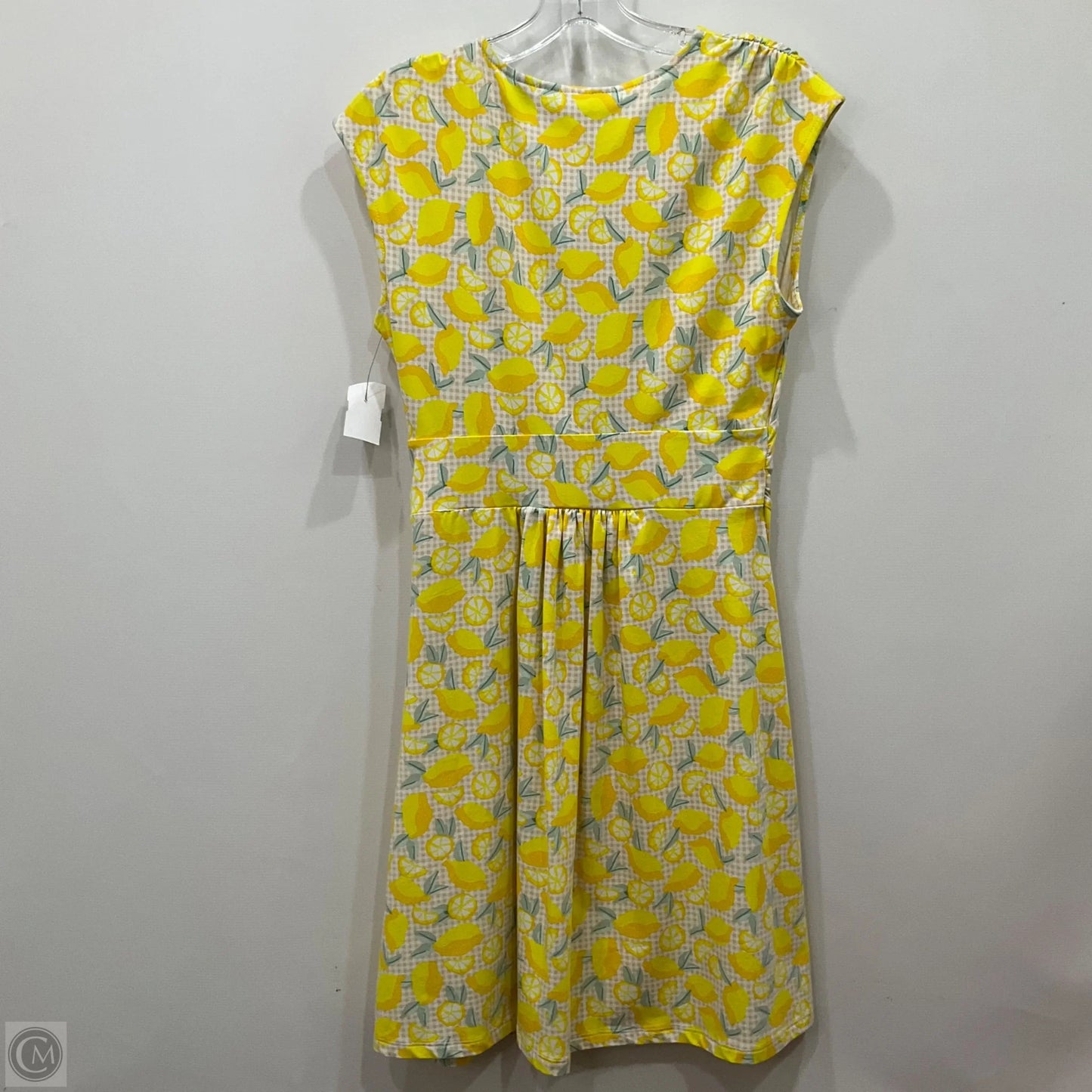 Dress Casual Short By Lands End In Yellow, Size: S