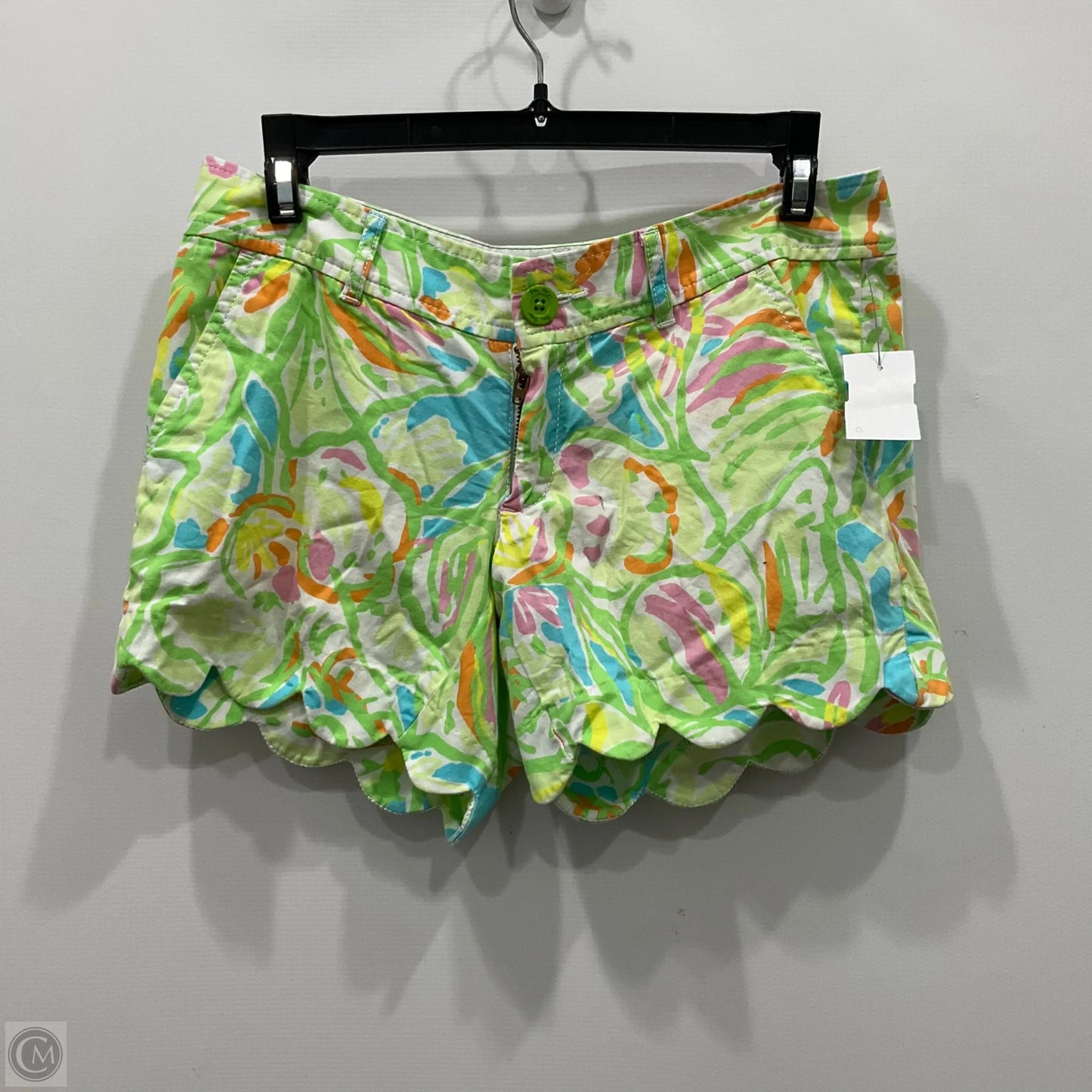 Shorts Designer By Lilly Pulitzer In Green, Size: 0