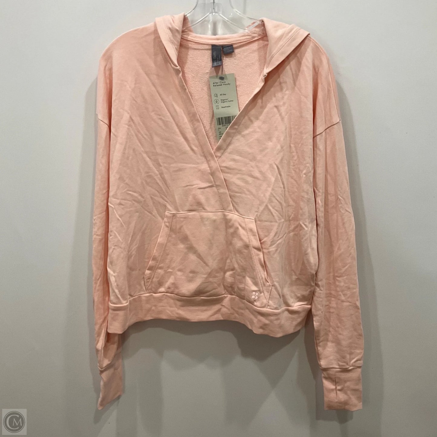 Sweatshirt Hoodie By Sweaty Betty In Pink, Size: S