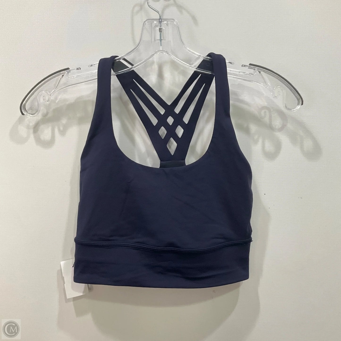Athletic Bra By Lululemon In Navy, Size: 4