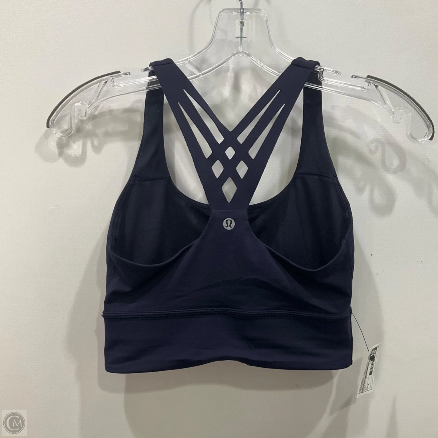 Athletic Bra By Lululemon In Navy, Size: 4
