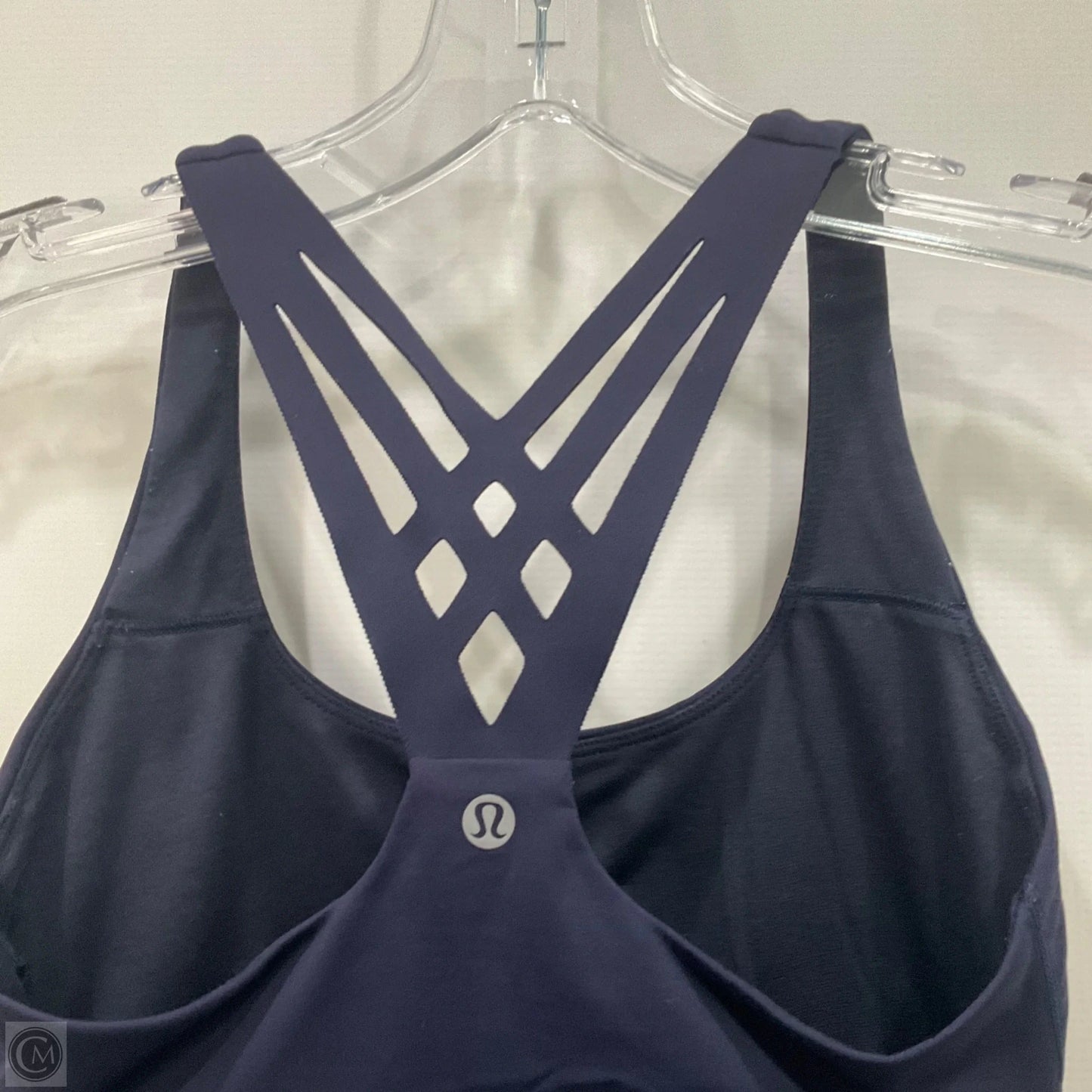 Athletic Bra By Lululemon In Navy, Size: 4