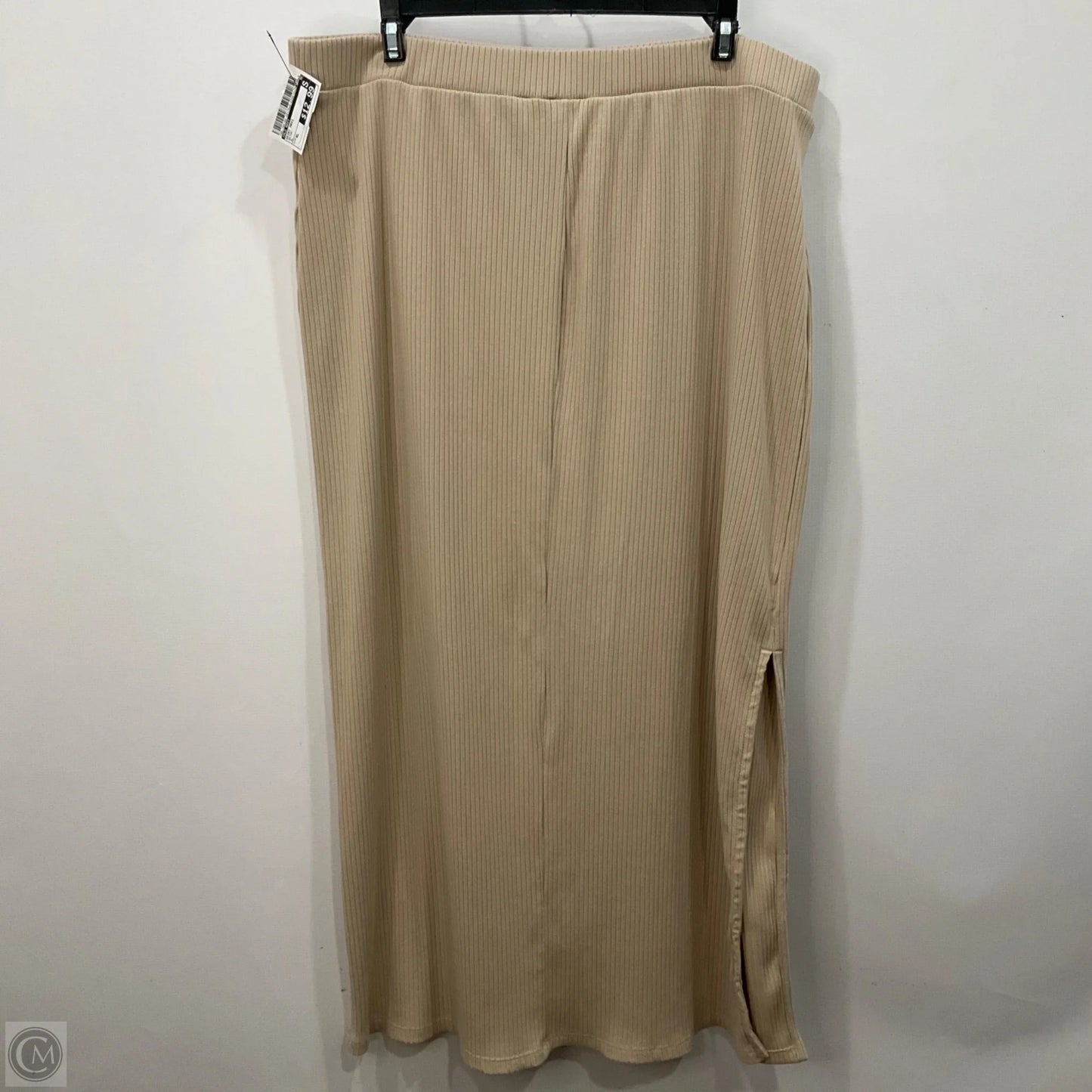 Skirt Maxi By Old Navy In Beige, Size: Xl