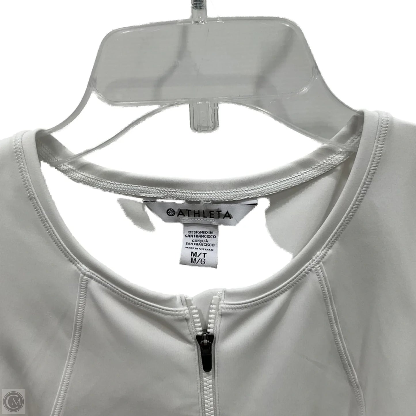 Athletic Dress By Athleta In White, Size: M