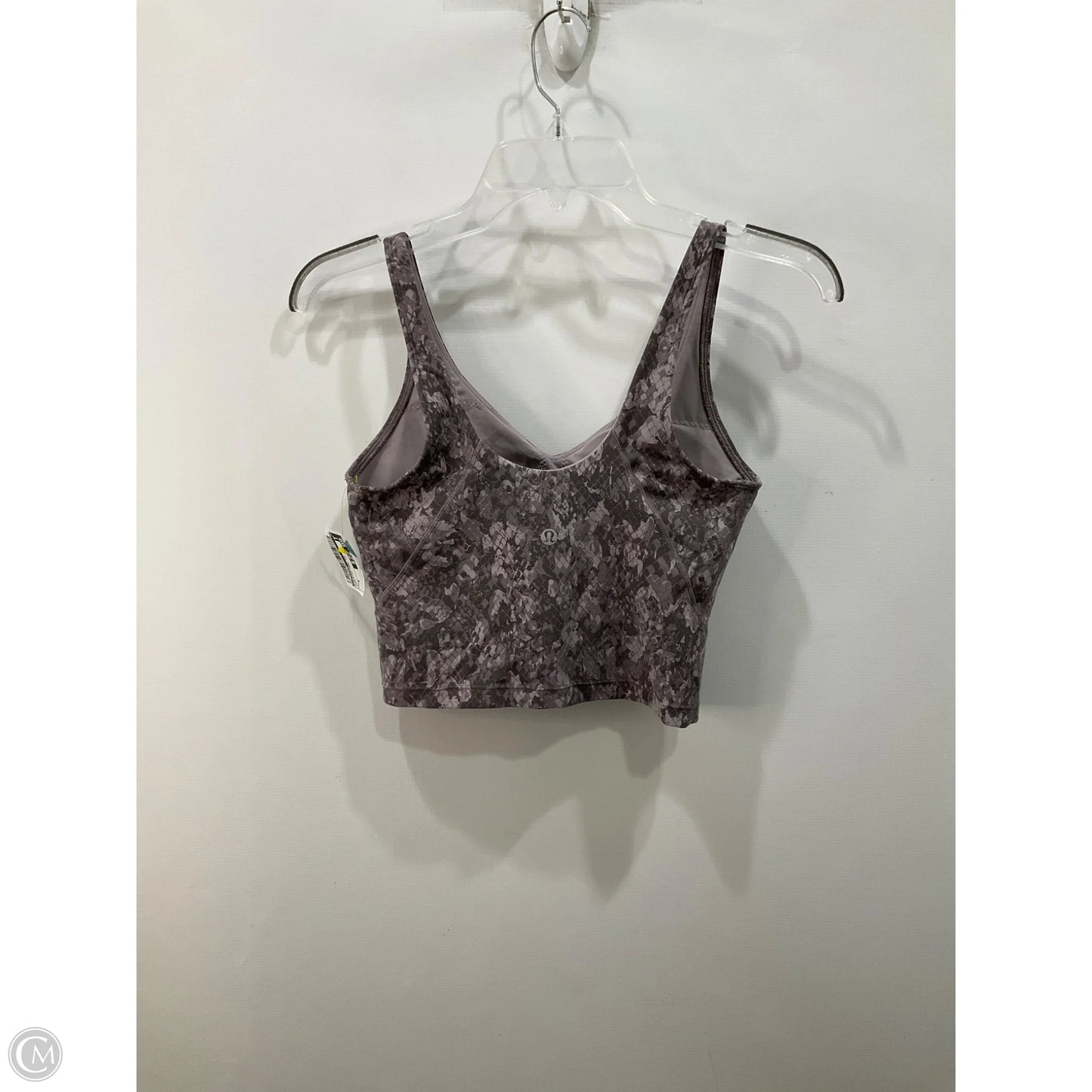 Athletic Tank Top By Lululemon In Grey, Size: 6