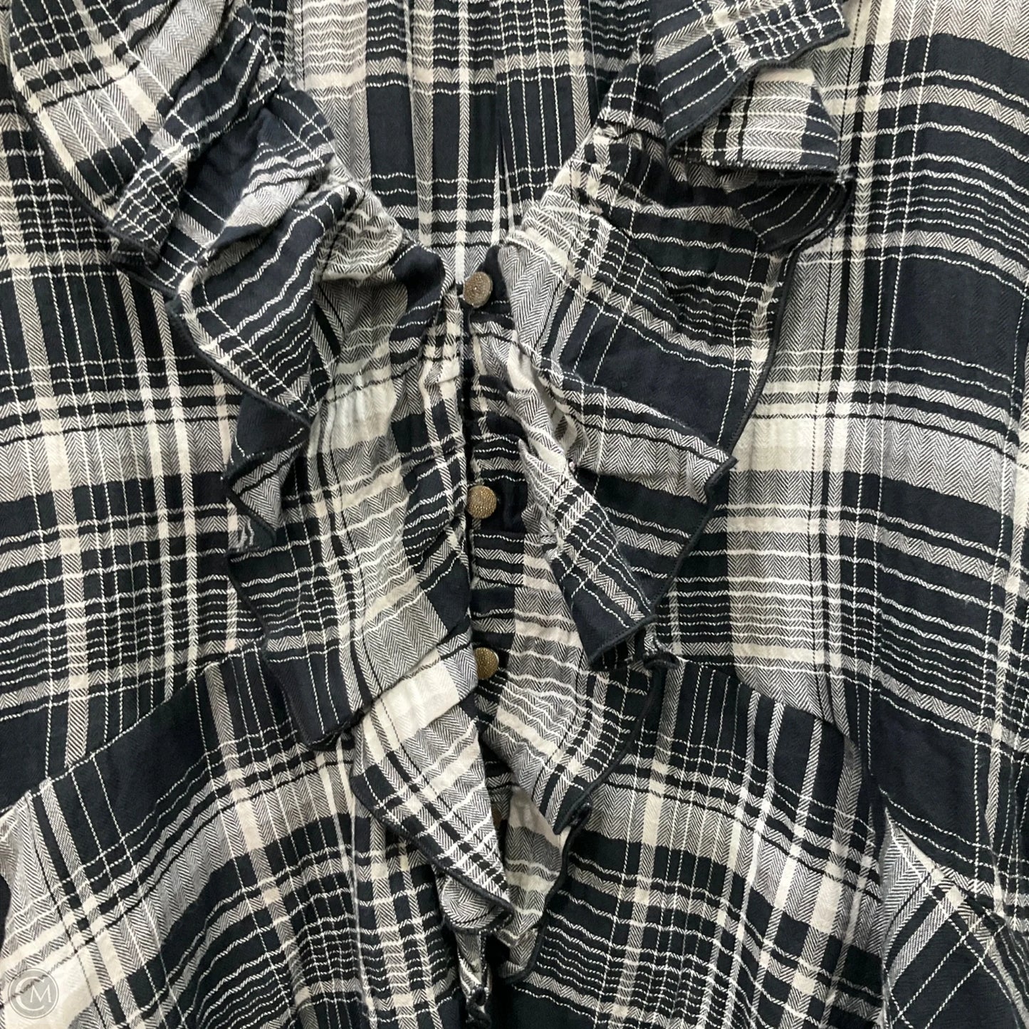 Top Long Sleeve By Pilcro In Plaid Pattern, Size: 2x