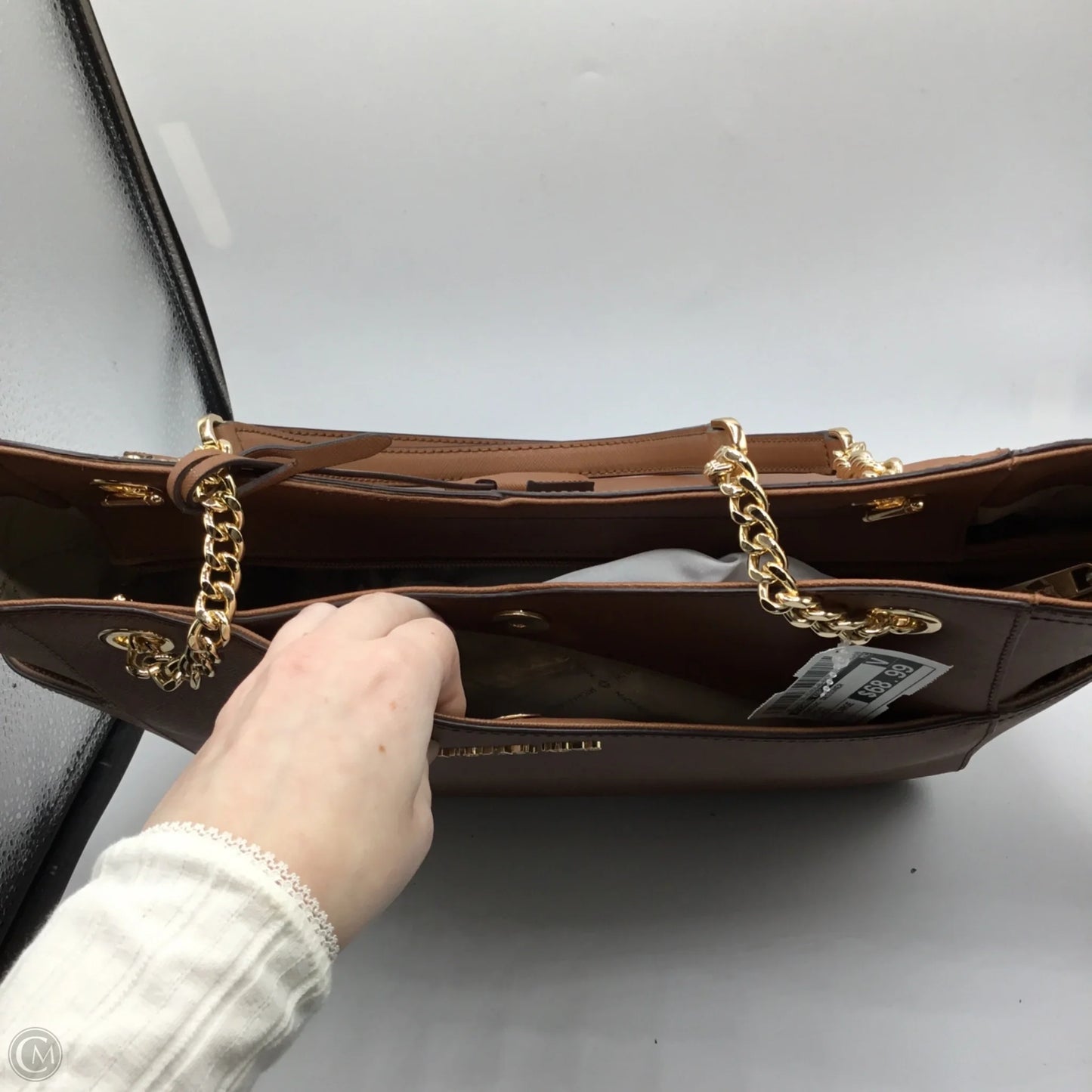 Handbag Designer By Michael Kors, Size: Large