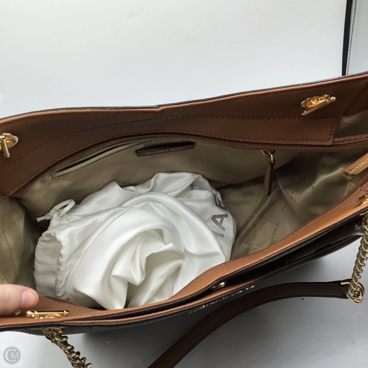 Handbag Designer By Michael Kors, Size: Large