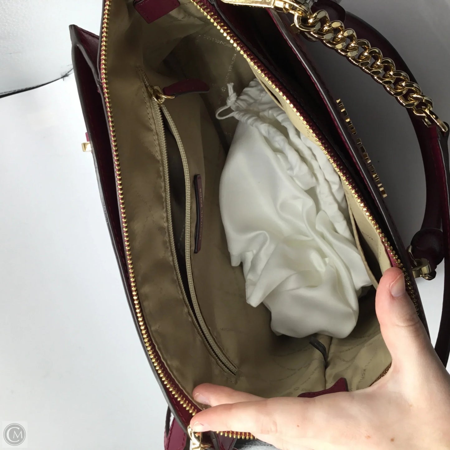 Handbag Designer By Michael Kors, Size: Medium