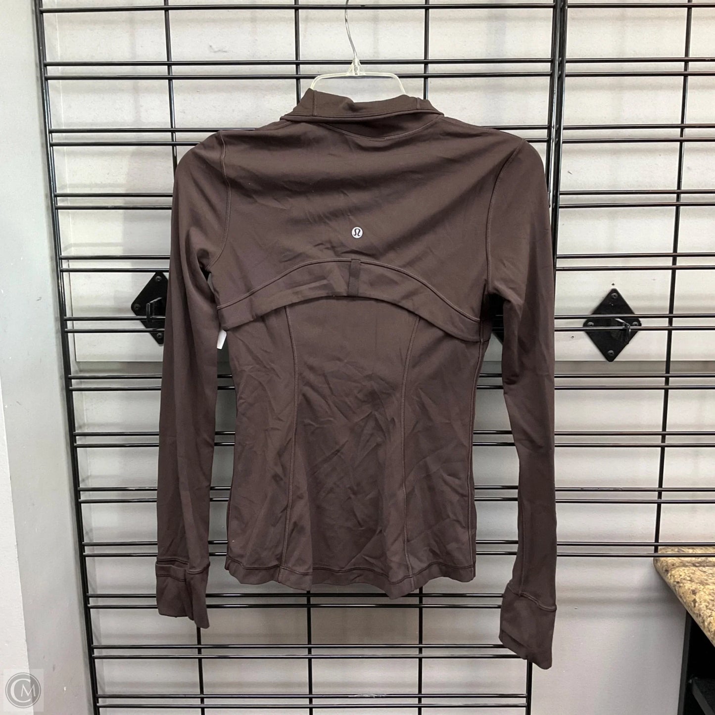 Athletic Jacket By Lululemon In Brown, Size: 4