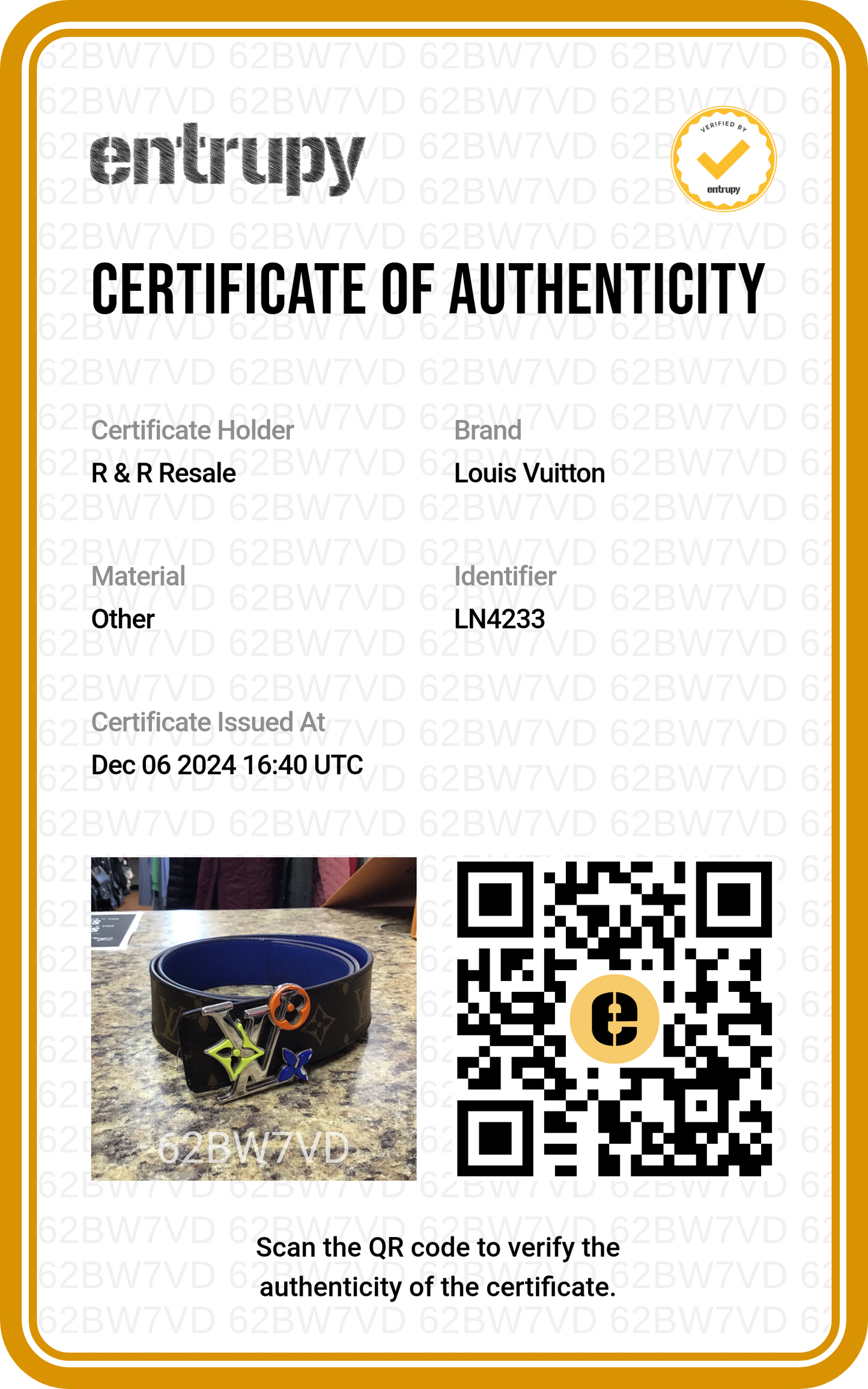 Belt Luxury Designer By Louis Vuitton