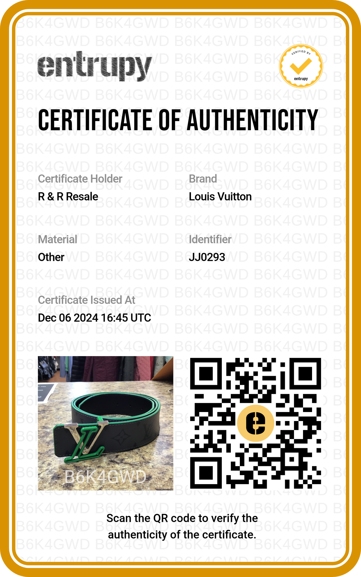 Belt Luxury Designer By Louis Vuitton