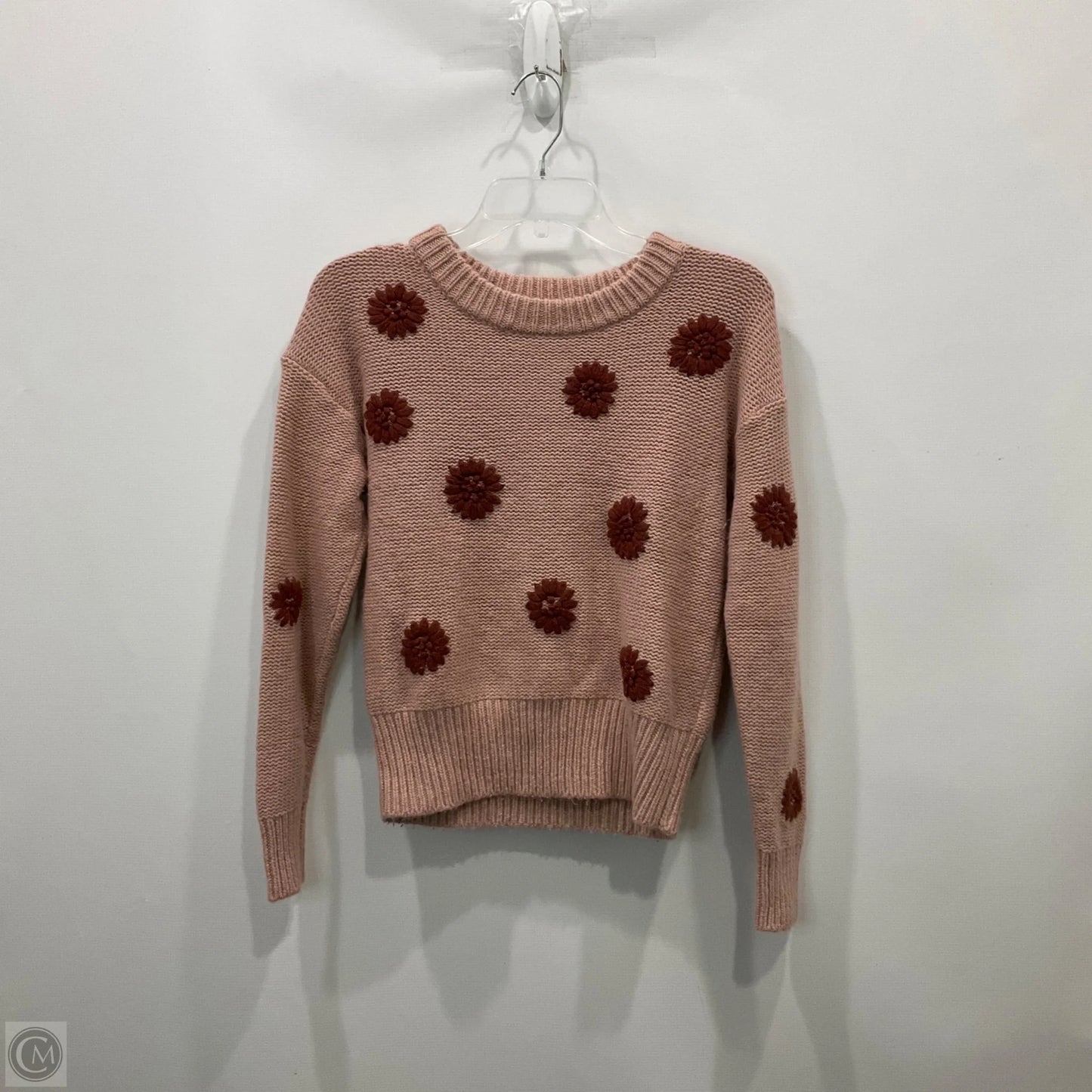 Sweater By Madewell In Pink, Size: Xs