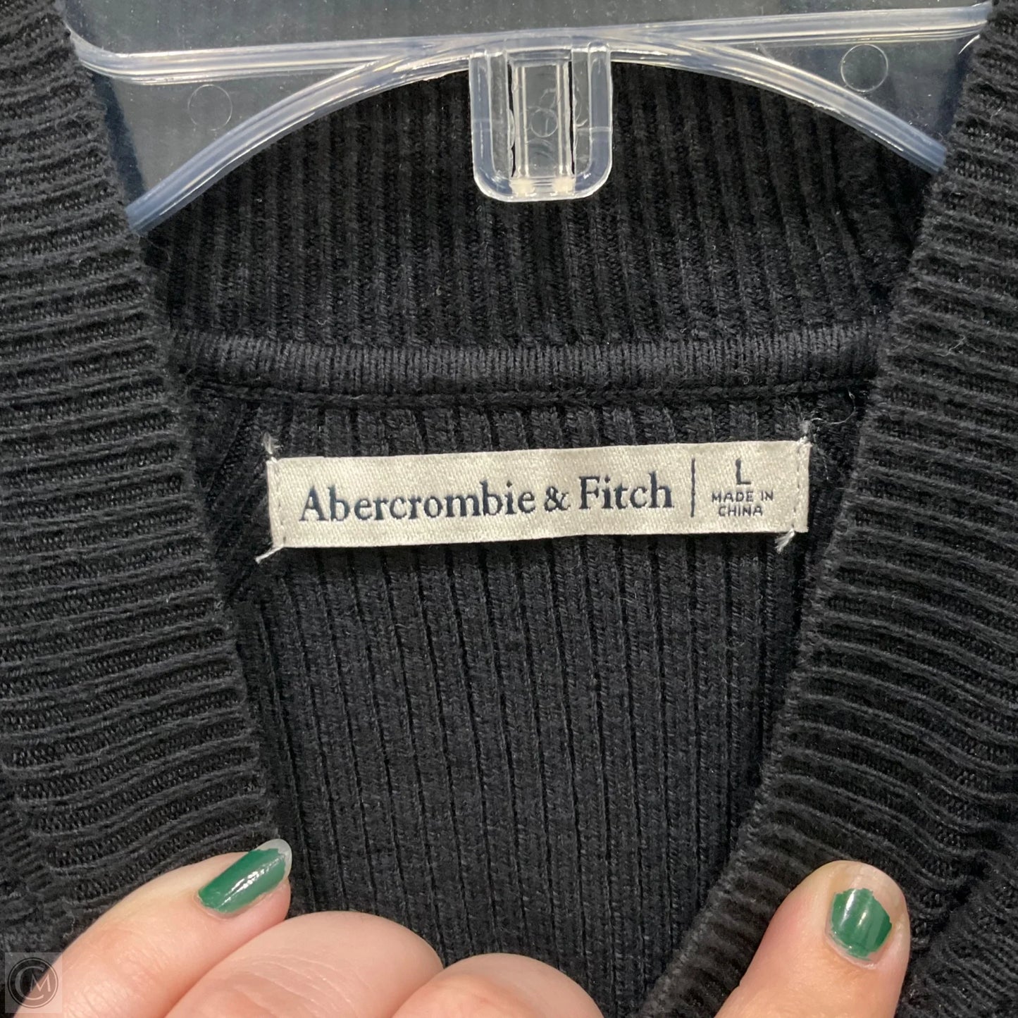 Bodysuit By Abercrombie And Fitch In Black, Size: L