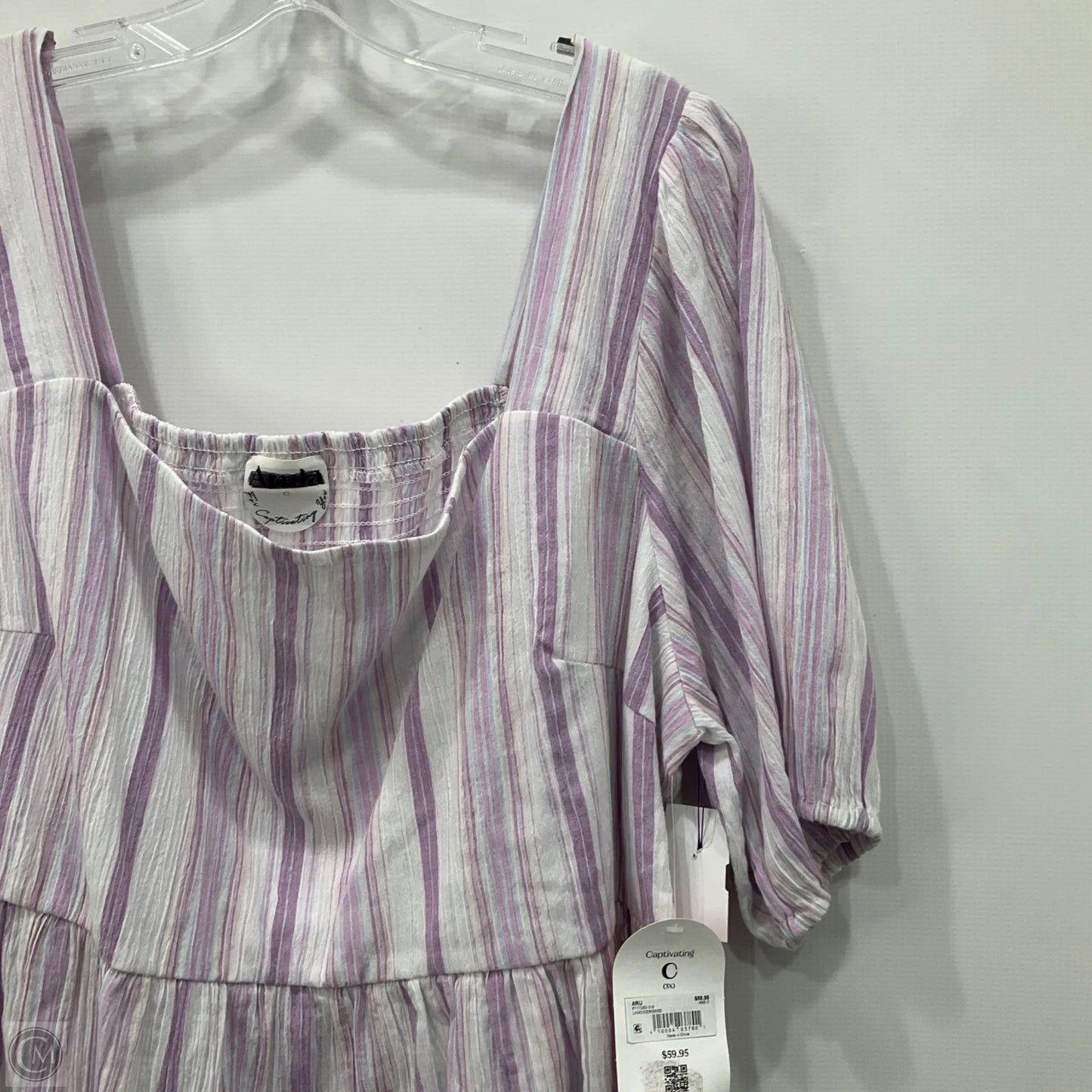 Top Short Sleeve By Altard State In Purple, Size: 3x