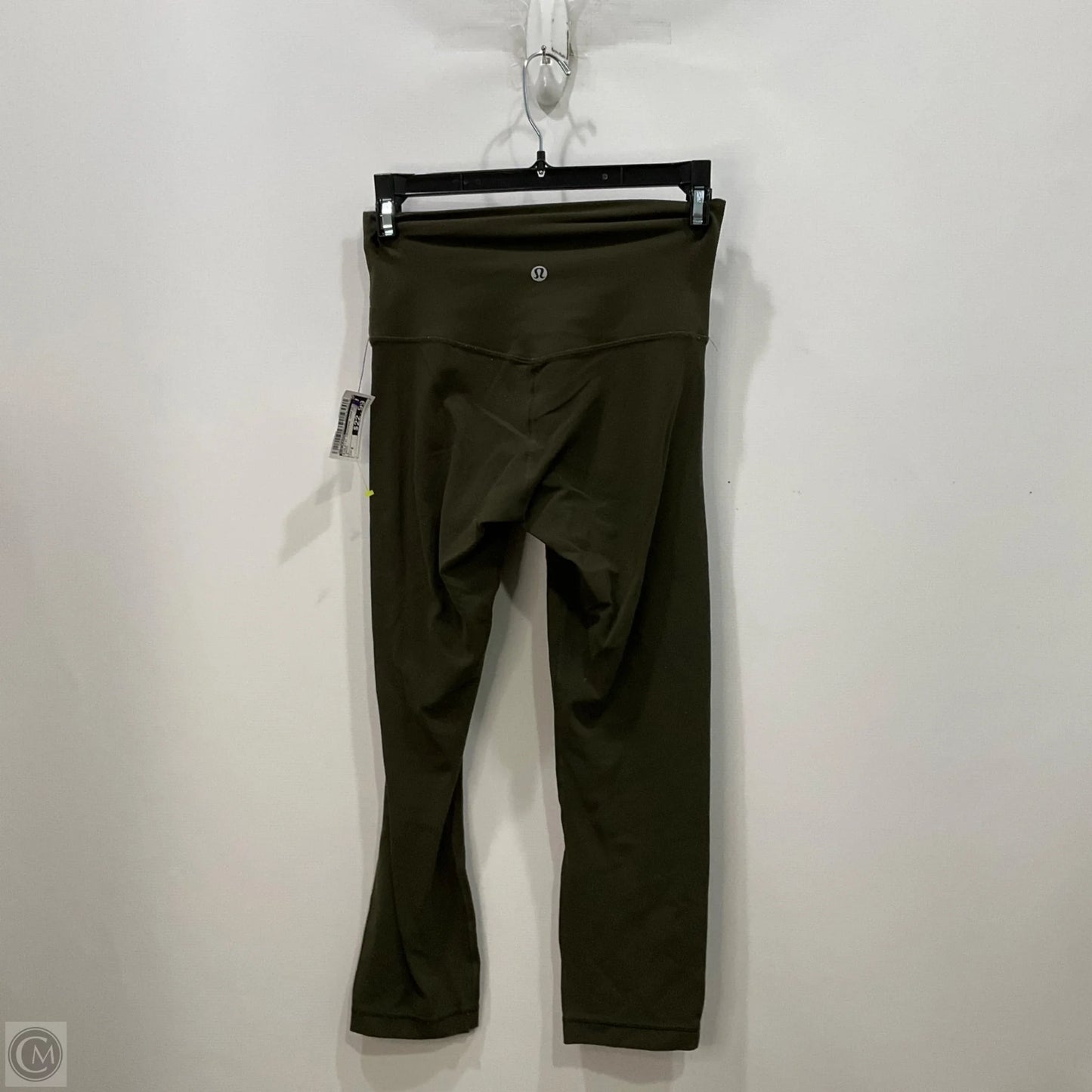 Athletic Leggings Capris By Lululemon In Green, Size: 4