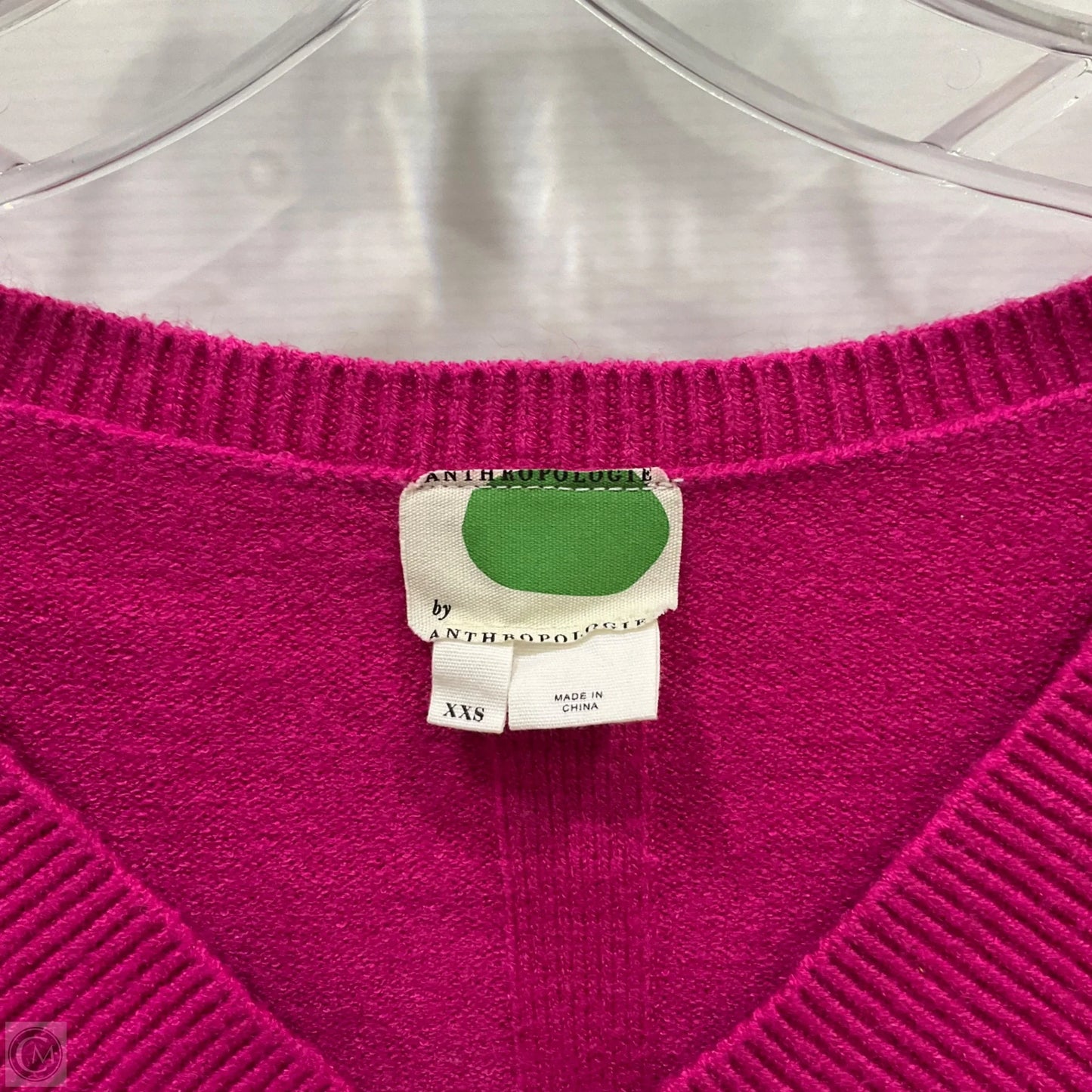 Sweater By Anthropologie In Pink, Size: Xxs