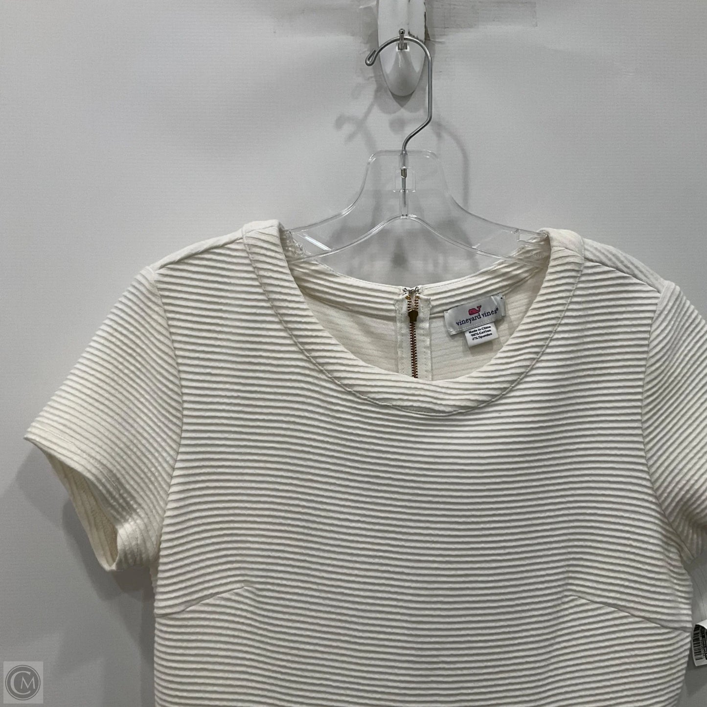 Dress Casual Short By Vineyard Vines In White, Size: S
